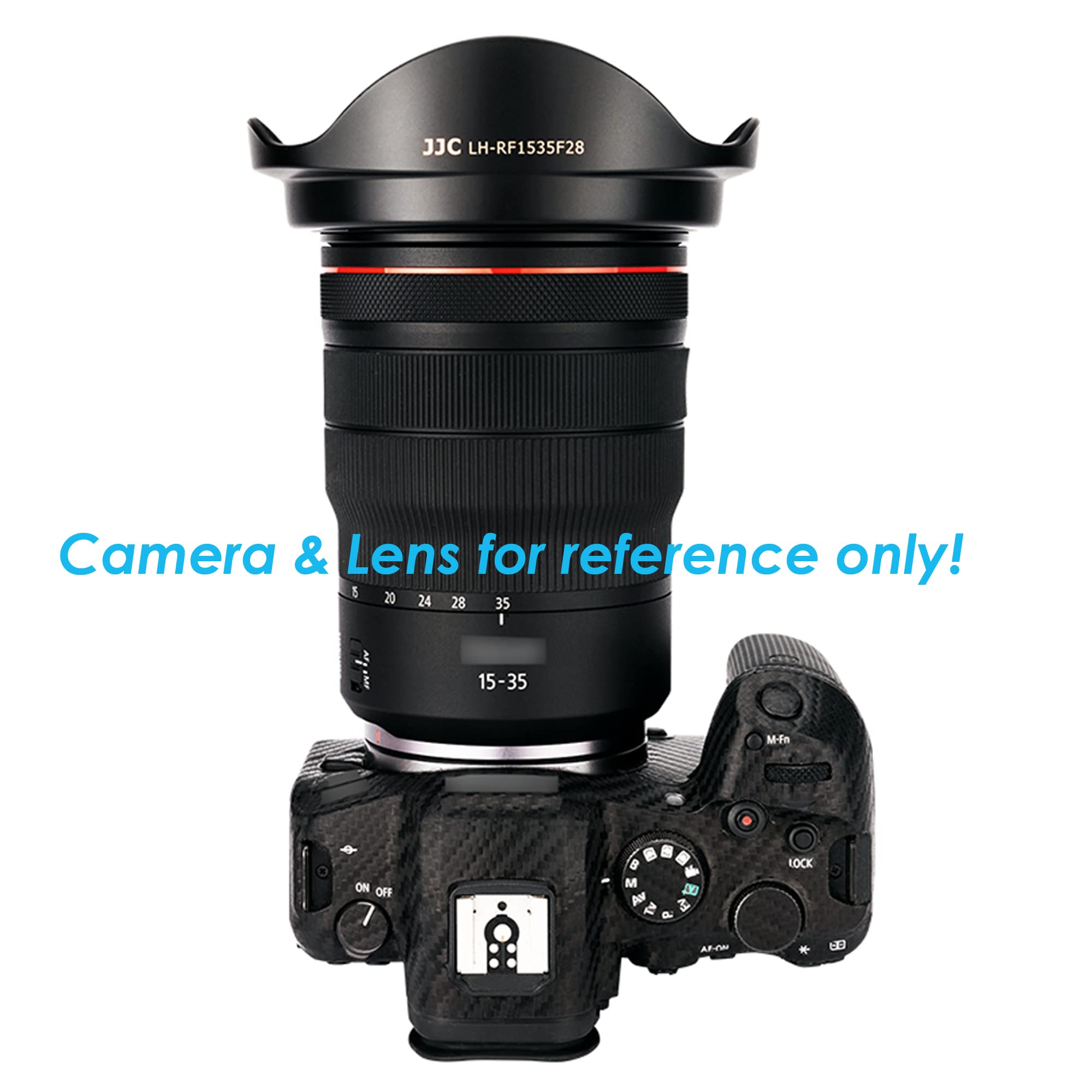 Rf 15 35Mm Lens Hood, Ew 88F Hood, Jjc Lh Rf1535F28 Dedicated Petal Bayonet Mount Hood Shade, Reversible Non Glare Matte Finish,