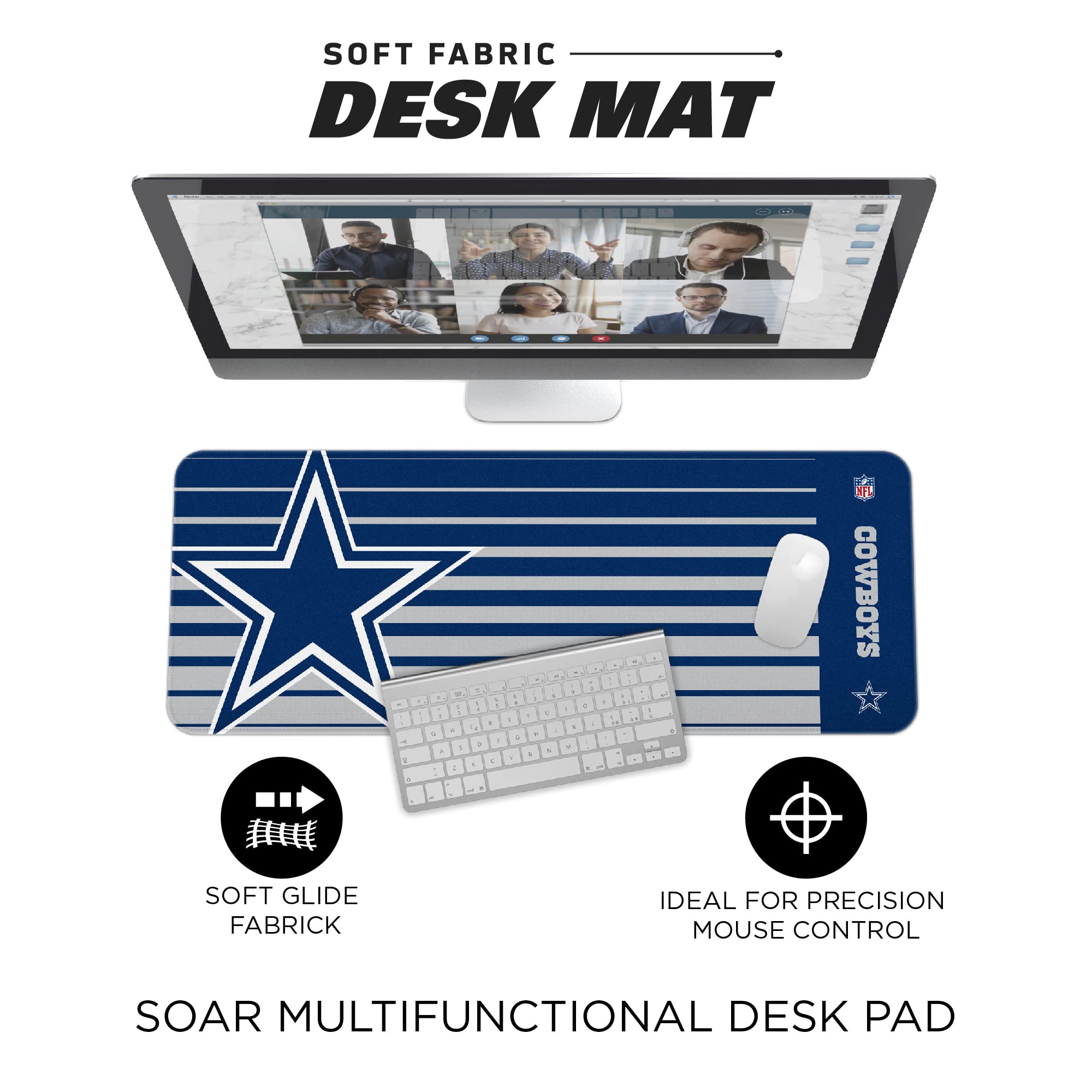 Soar Nfl Desk Mat V.2, Miami Dolphins