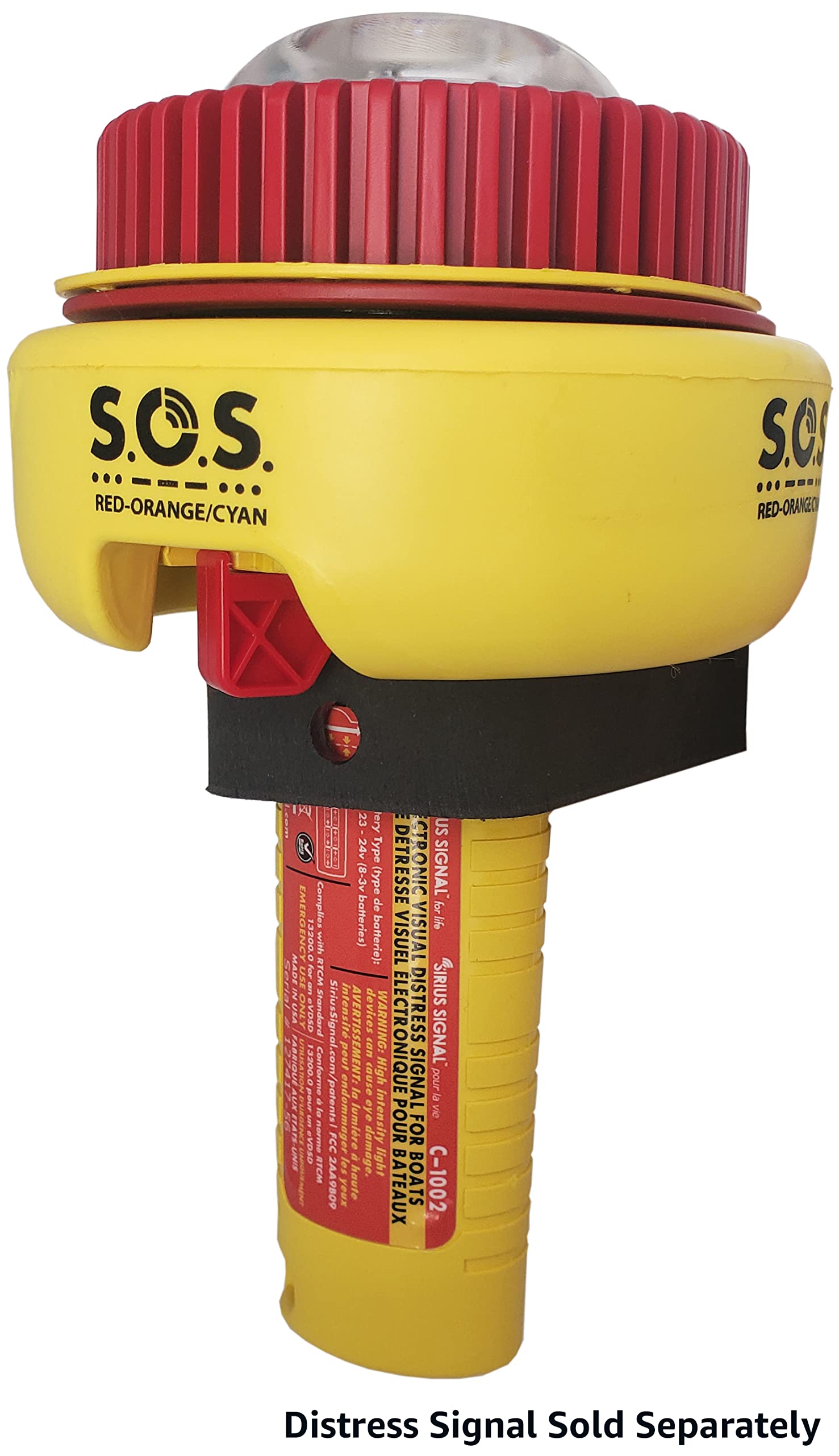 Sirius Signal Csm 1001 Storage Mount For C 1002 And C 1003 Electronic Visual Distress Signals