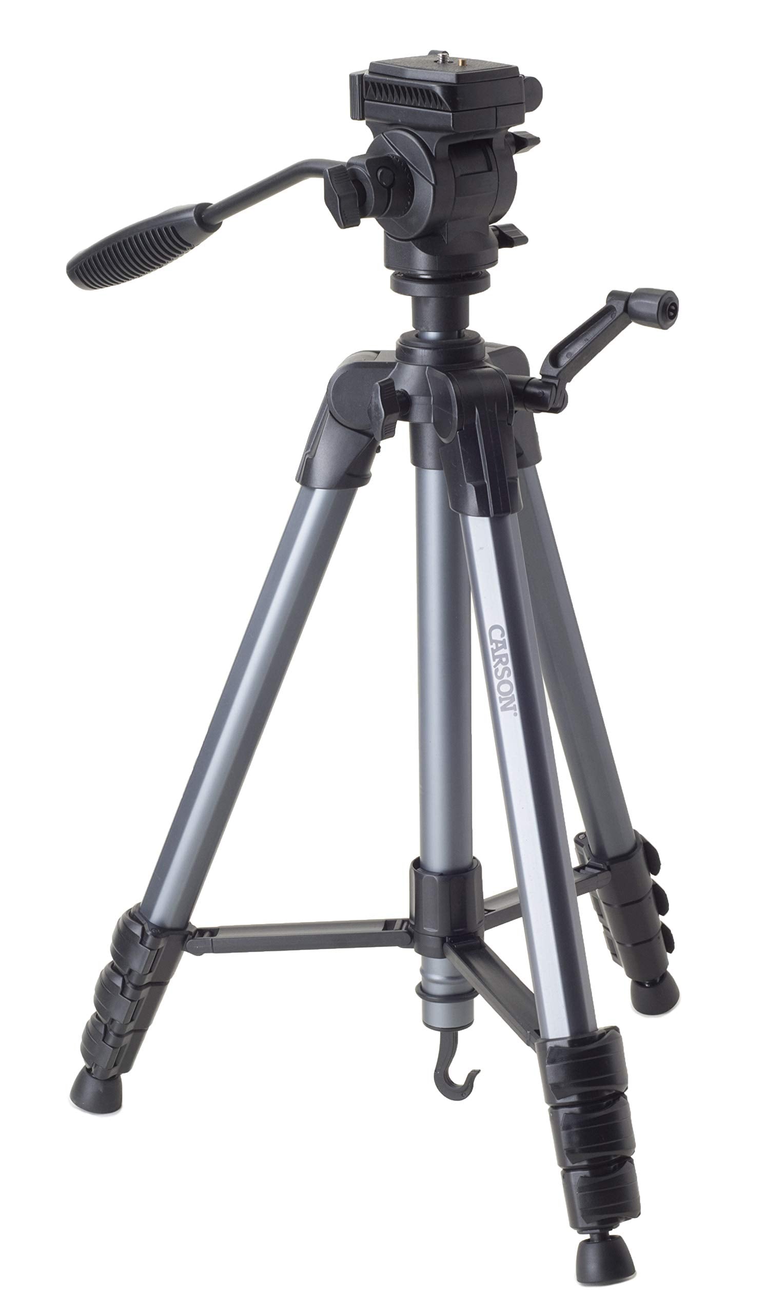 Carson The Rock Series 65.1 3-Way Fluid Panhead Tripod (TR-400)