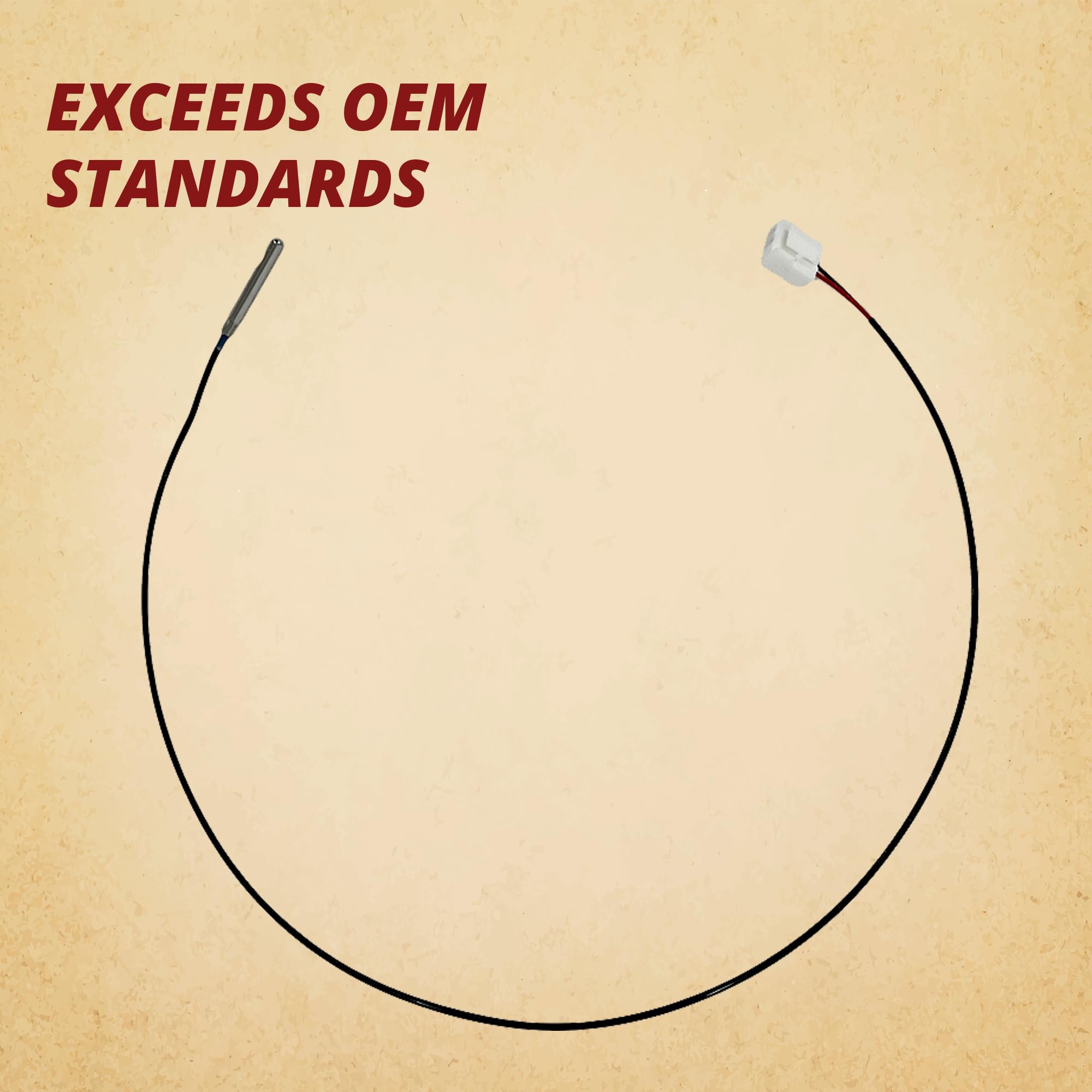 Quadrafire, Pleasant Hearth, Pelpro Srv7000 669 Replacement Exhaust Probe Models Mt Vernon E2 Outfitter I/Ii Trekker Ph35Ps Ph50