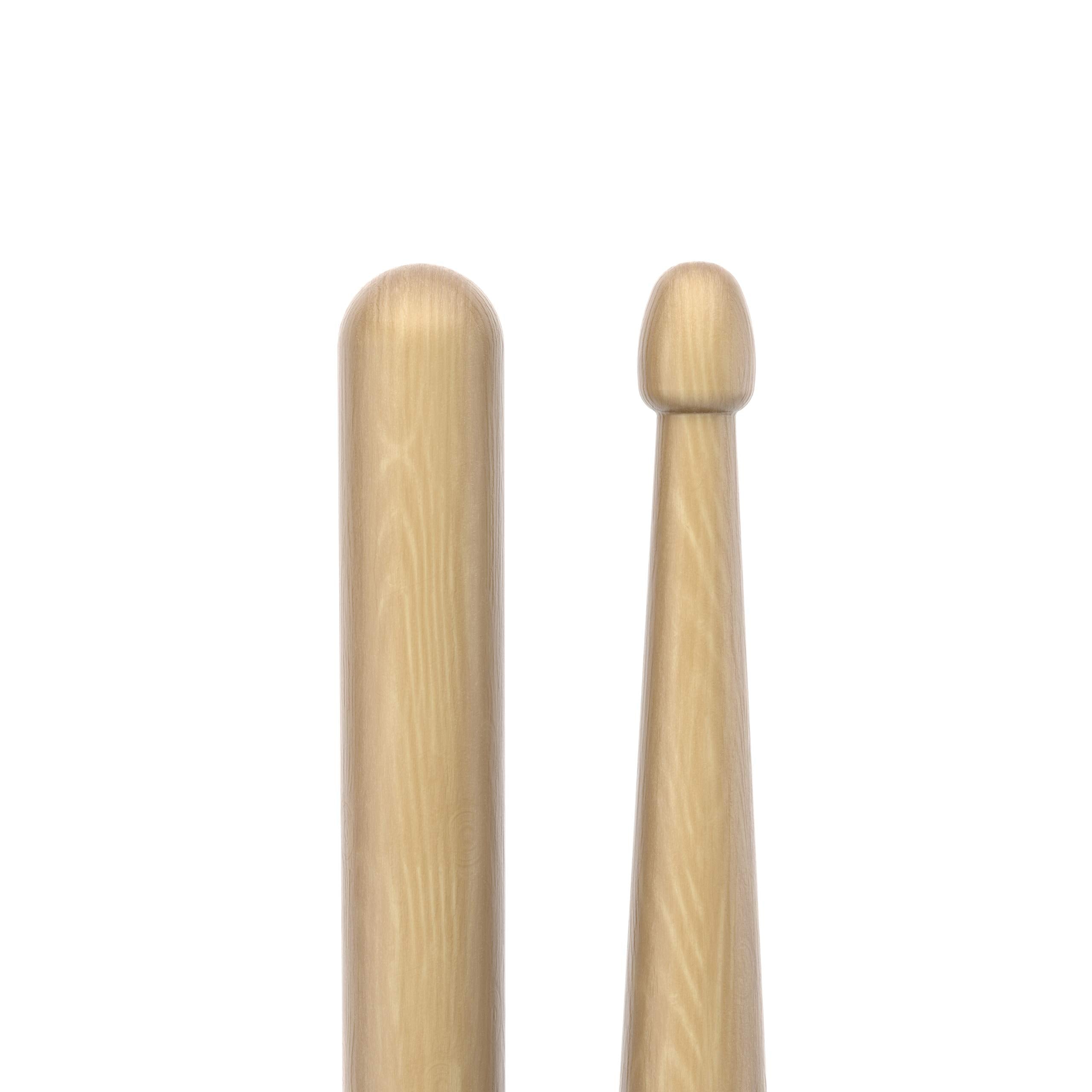 Promark Drum Sticks   Rebound 5B Drumsticks   Drum Sticks Set   Acorn Wood Tip For Larger Sweet Spot   Long Hickory Drumsticks