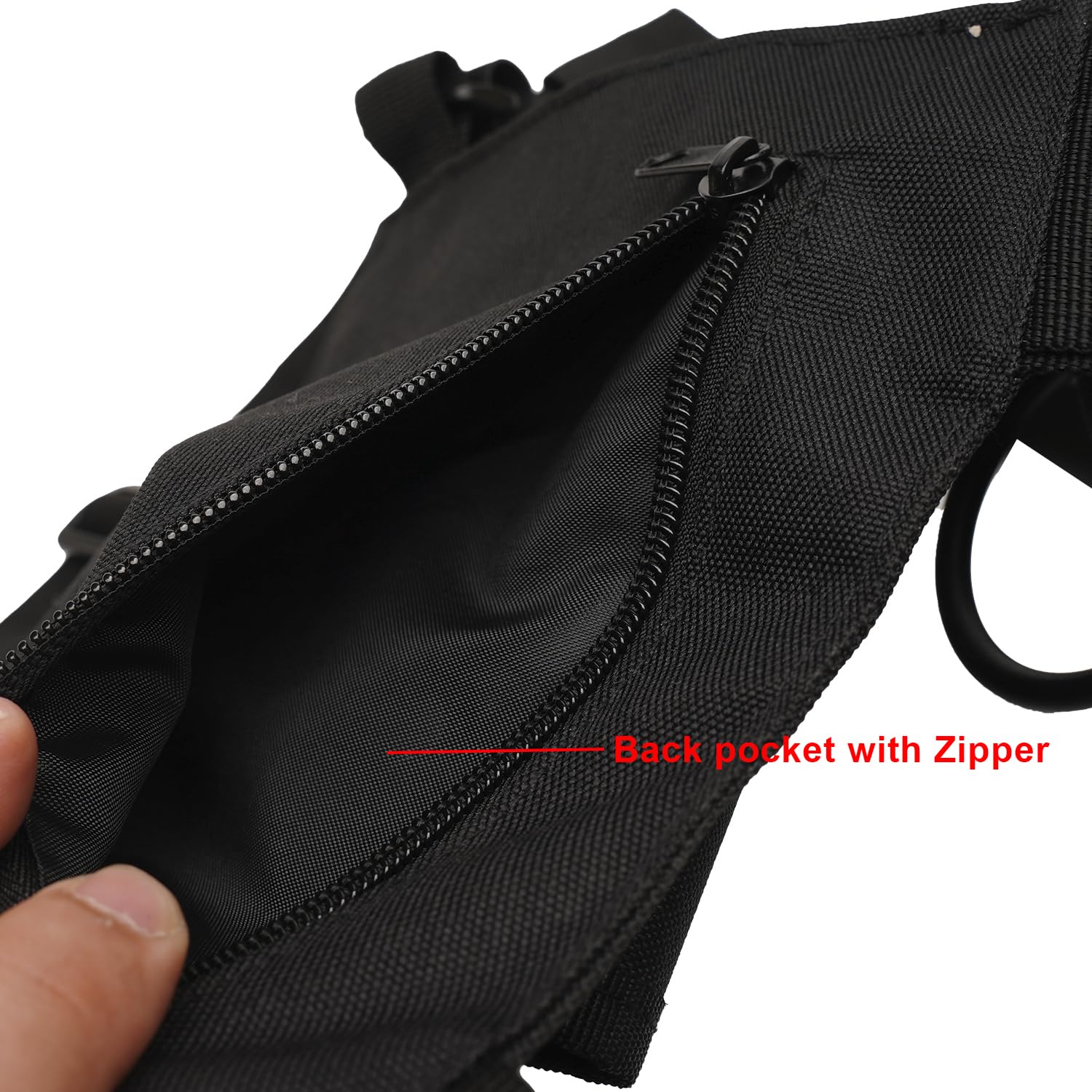 Klykon Radio Chest Harness Chest Front Single Pack Pouch Holster Vest Rig For Motorola Midland Kenwood Baofeng Retevis Walkie Ta