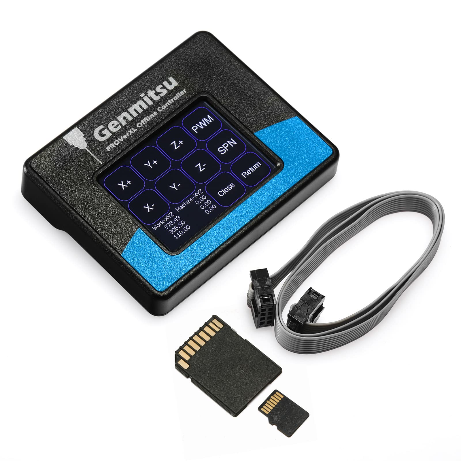 Genmitsu Cnc Router Offline Control Module With Lcd Touchscreen For Proverxl 4030, Proverxl 4030 V2 Cnc Machine