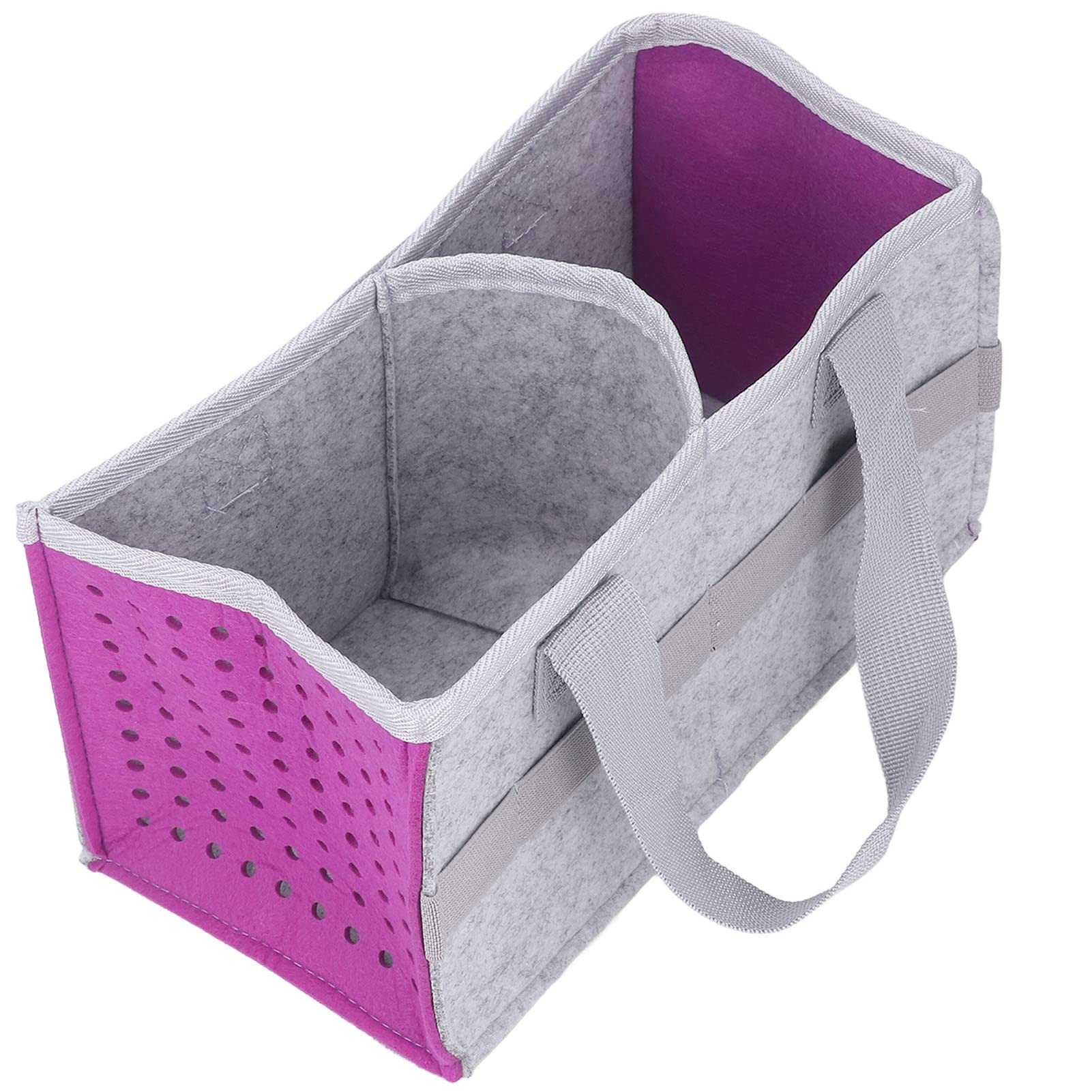 Portable Carrying Storage Bag Travel Storage Bag Extra Space Felt Cloth Case Bag For Player Starter Set (Purple) Carrying Case C