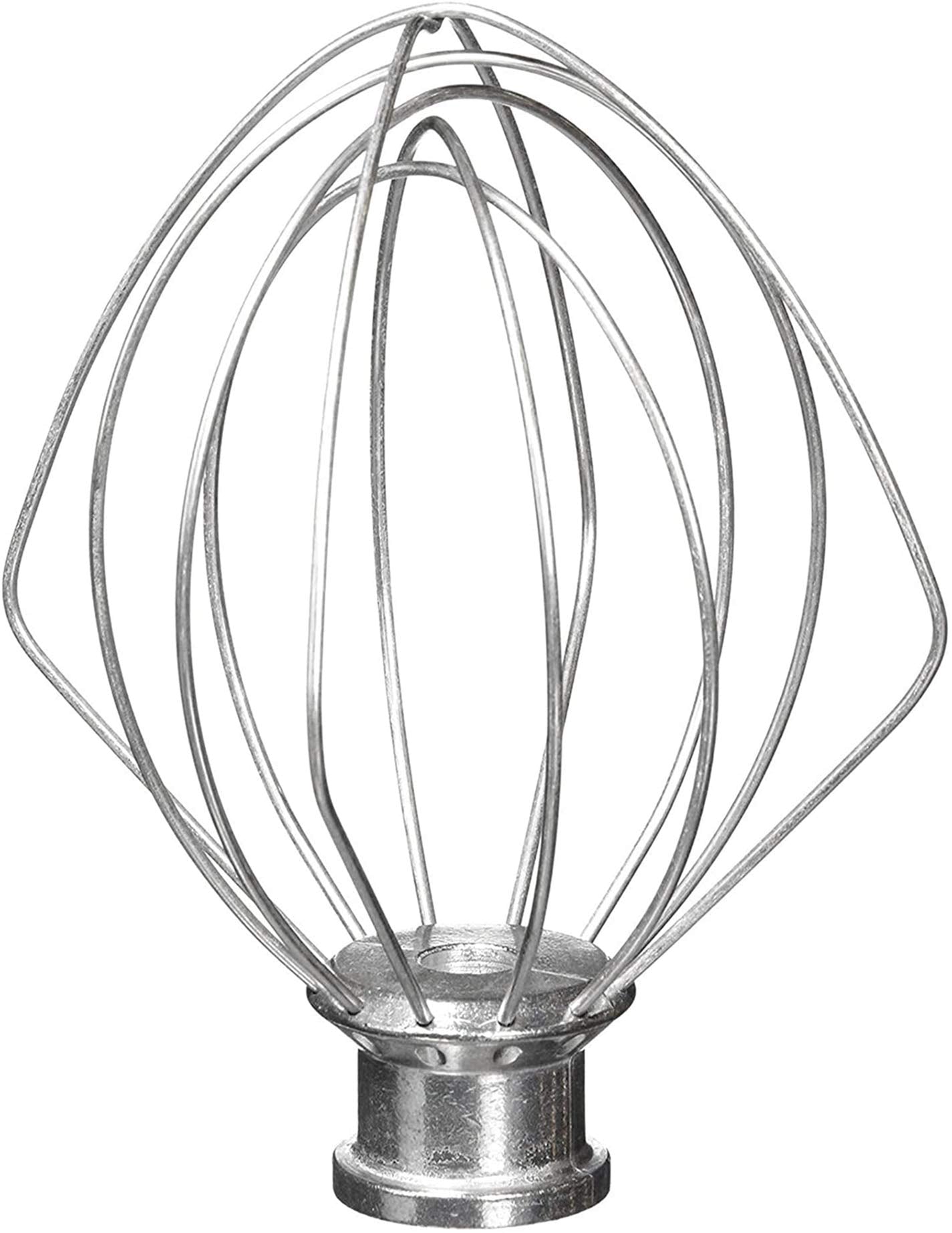 6 Wire Whip Attachment Fits Kitchenaid Tilt Head Stand Mixer Replace K45Ww, Stainless Steel, Egg Heavy Cream Beater, Cakes Mayon