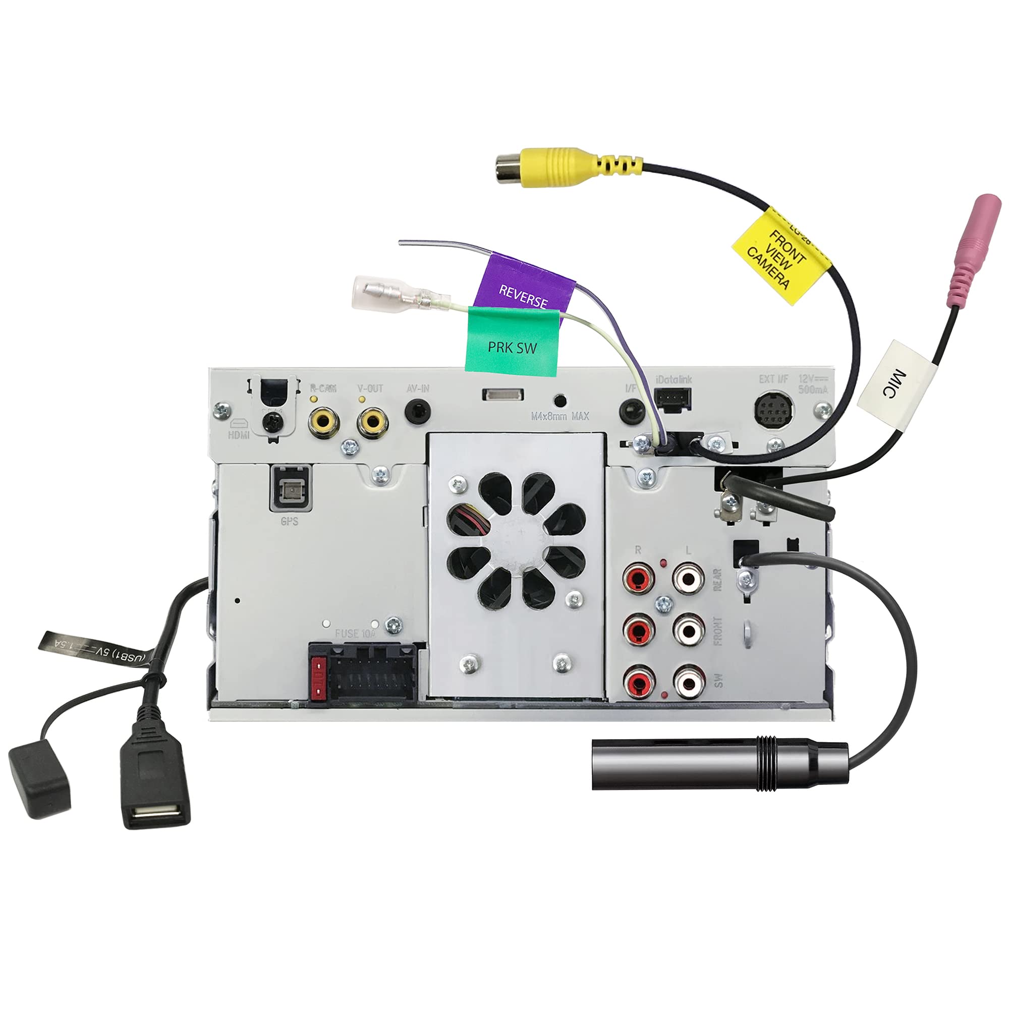 Kenwood Dmx809S Excelon 6.95 Inch Capacitive Touch Screen, Car Stereo, Wireless And Wired Carplay And Android Auto, Bluetooth, A