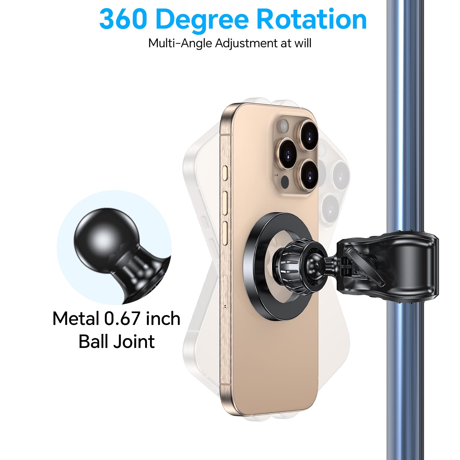 Coolpow Magnetic Phone Holder For Magsafe