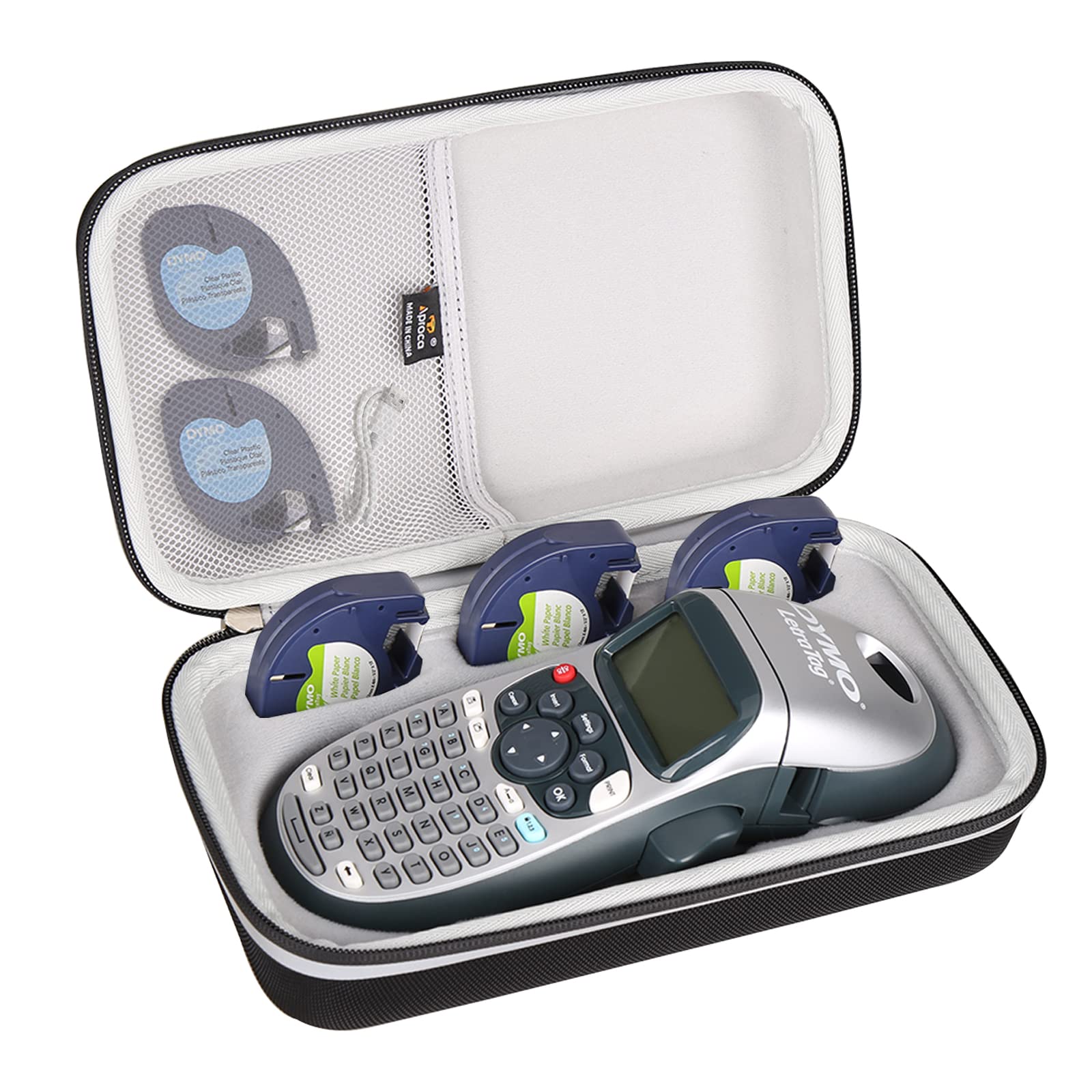 Aproca Case Compatible with DYMO LetraTag LT-100H / 100H Plus Handheld Label Maker, Storage Hard Portable Bag for Machine Tapes 