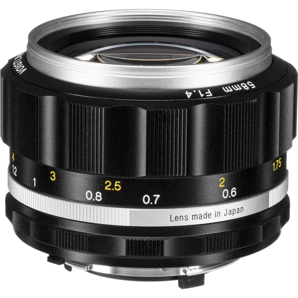 Voigtlander Nokton 58Mm F/1.4 Sl Ii S Ai S Lens, Silver