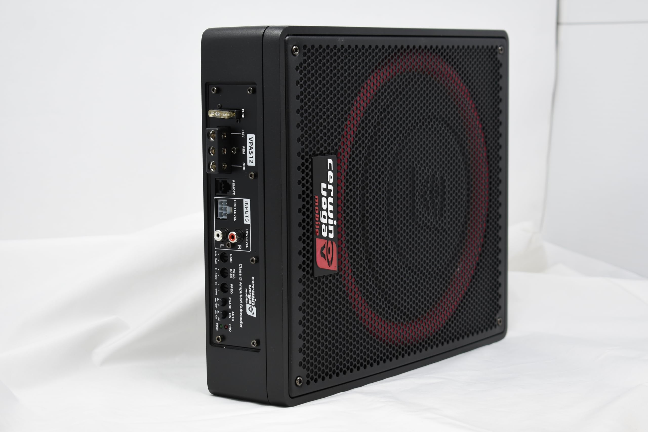 Cerwin Vega Mobile 12'' Powered Active Subwoofer 600W Max