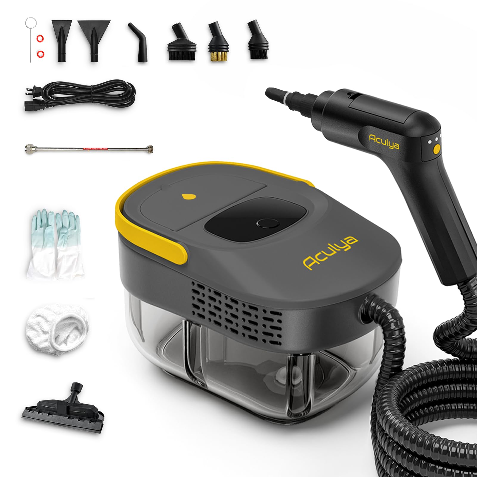 Aculya Life Handheld Steam Cleaner for Home, 1.69QT
