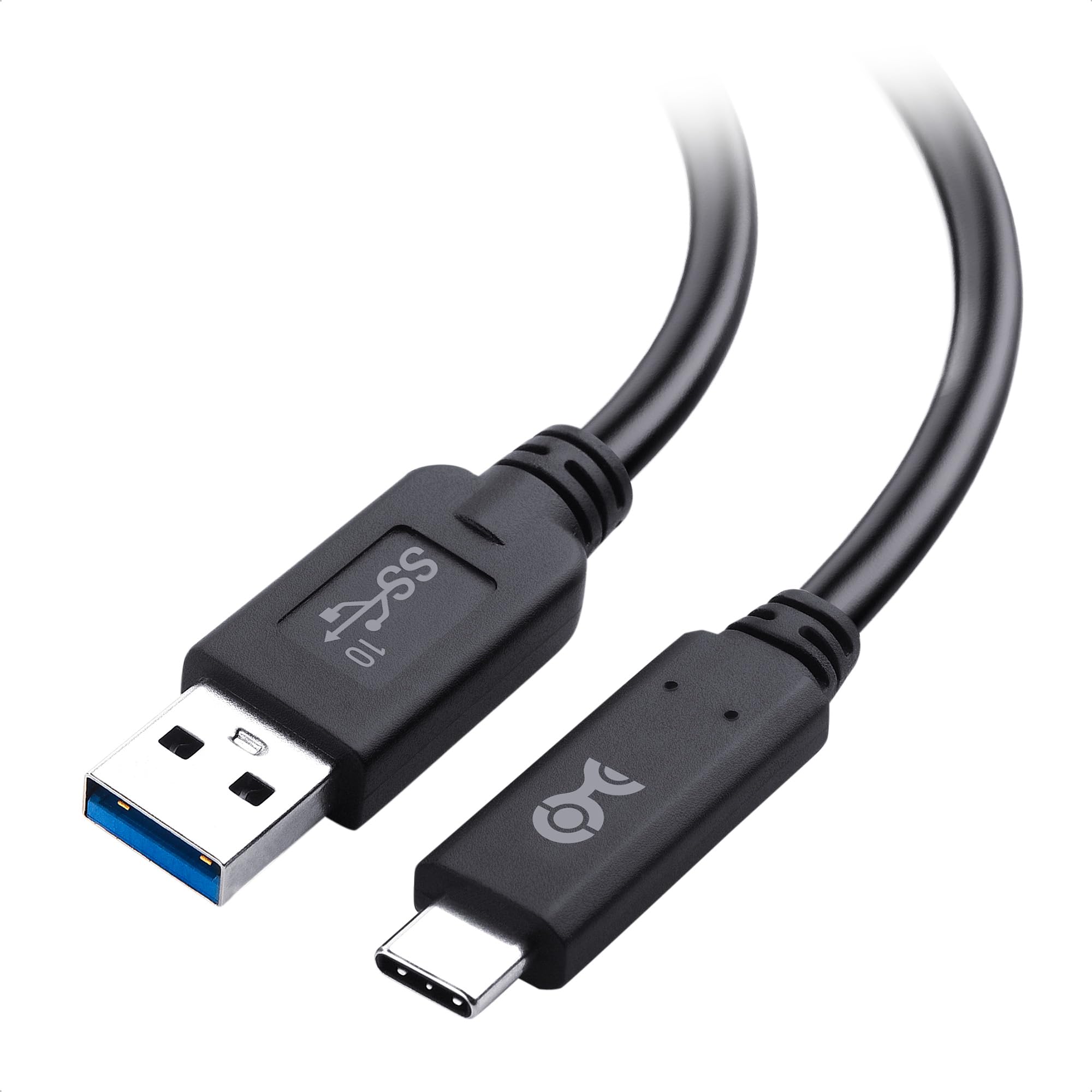 Cable Matters [USB IF Certified] 10 Gbps Gen 2 USB A to USB C Cable 3.3 ft (USB C to USB Cable) in Black, Compatible with iPhone 16/15, 16/15 Pro Max, 16/15 Plus