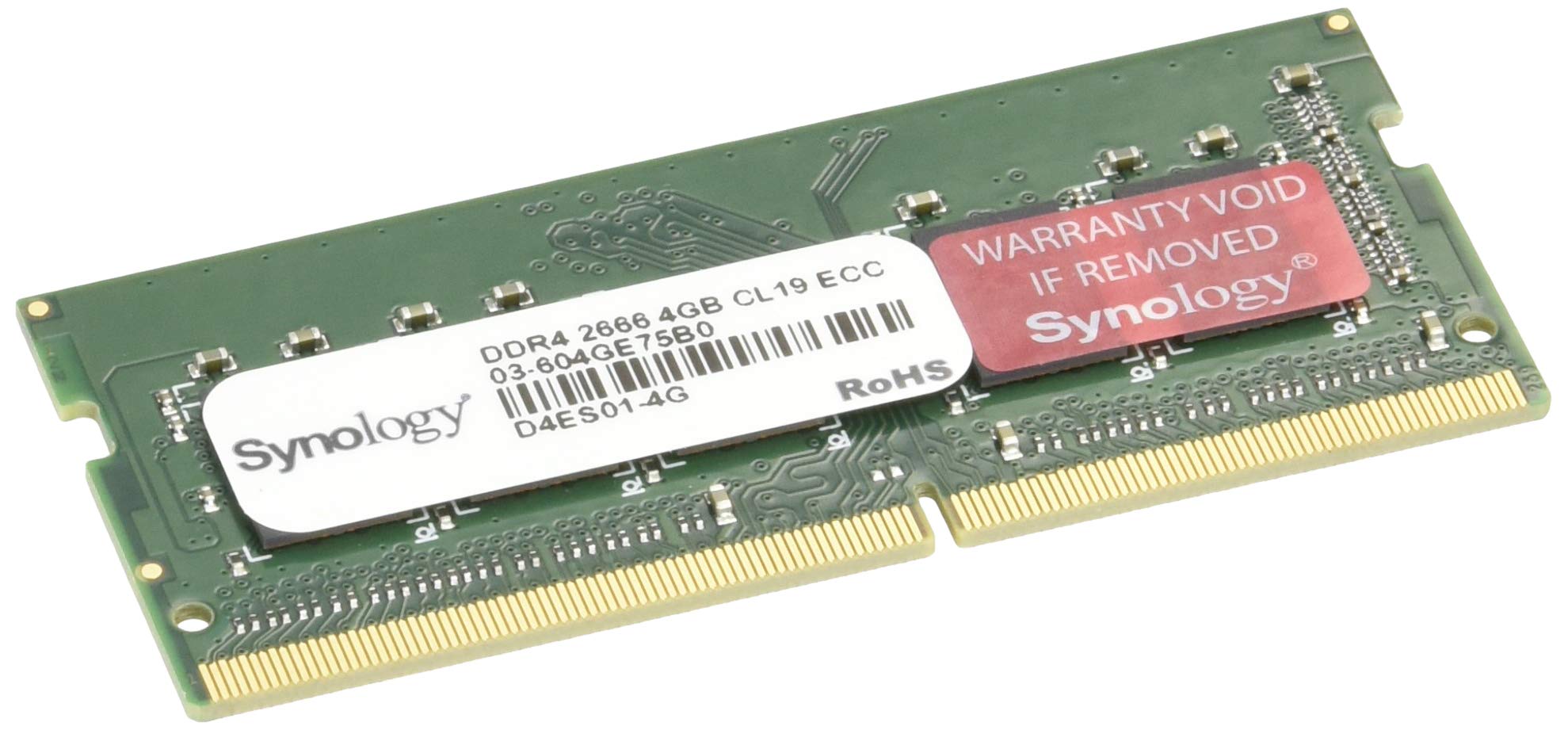 Synology SODIMM ECC RAM DDR4 4GB (D4ES014G)
