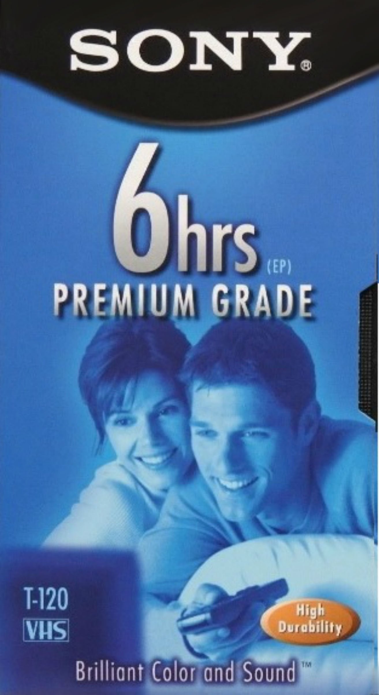 SONY 3T120VR 6hrs. EP T 120 VHS Tapes (3 Pack)