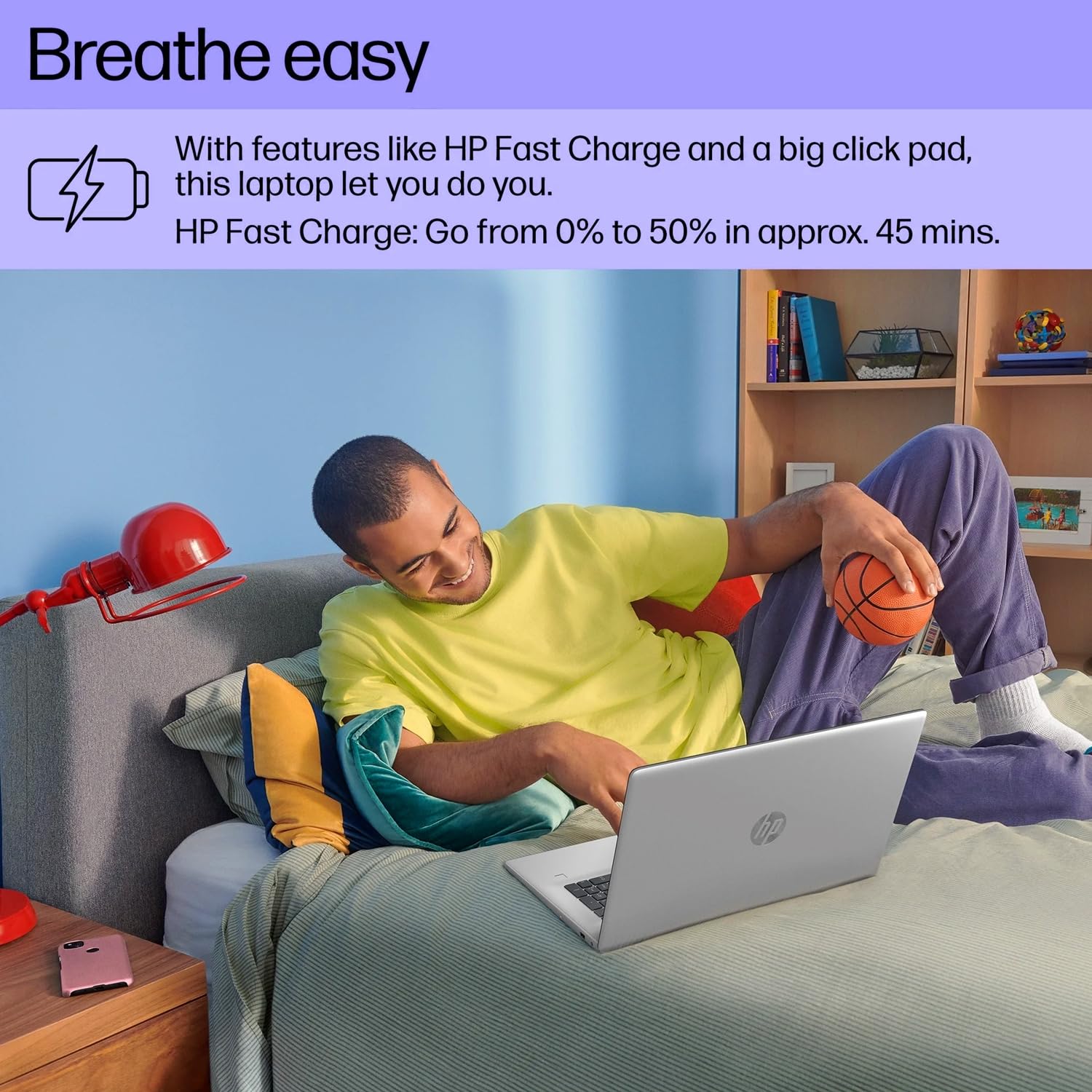 Hp Essential Laptop, 17.3    Fhd Screen, Intel Core I3 N305, 8Gb Ram, 256Gb Ssd, Webcam, Hdmi, Fingerprint Reader, Wi Fi 6, Blue