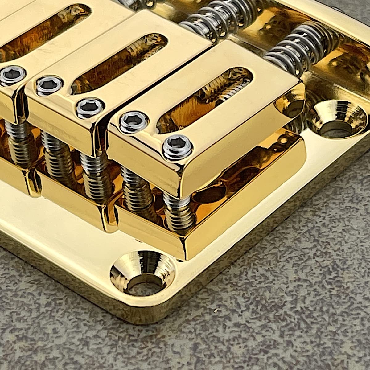 Gotoh Hardtail Bridge Brass Saddle Gold Pgtc 101G