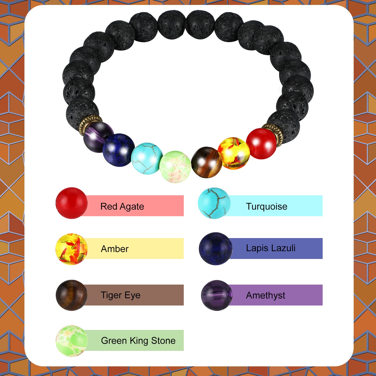 Tibetan Singing Bowls Set For Healing 3.4 Inch Meditation Sound Bath Bowl With 7 Pcs Chakra Crystal Stones Mallet Cushion Chakra Bracelet Pendant For Yoga Mindfulness Spiritual Healing(Black)