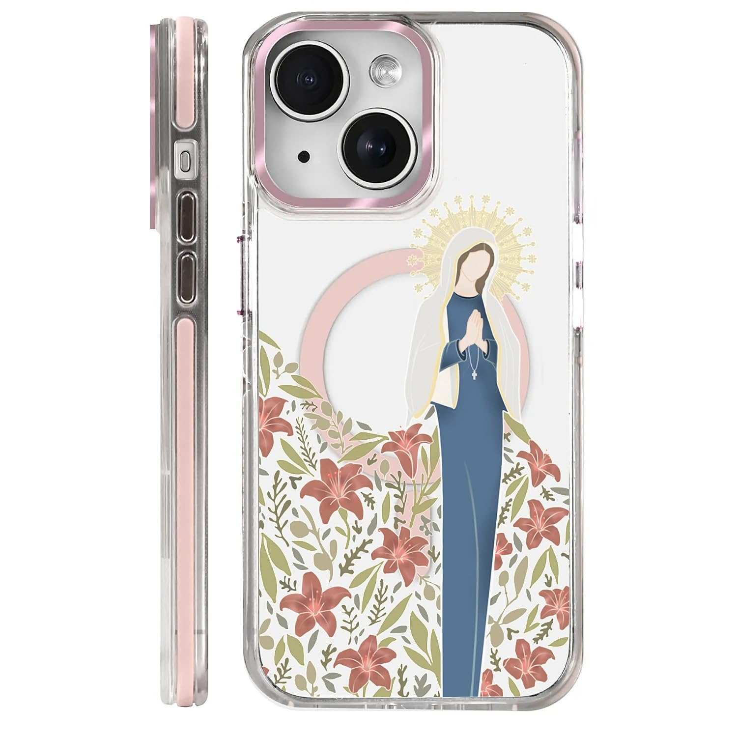 COTAIL Clear Magnetic Case for iPhone 14, Slim Anti-Yellow Transparent Cover, Military Grade Protection, Phone Cases for iPhone 