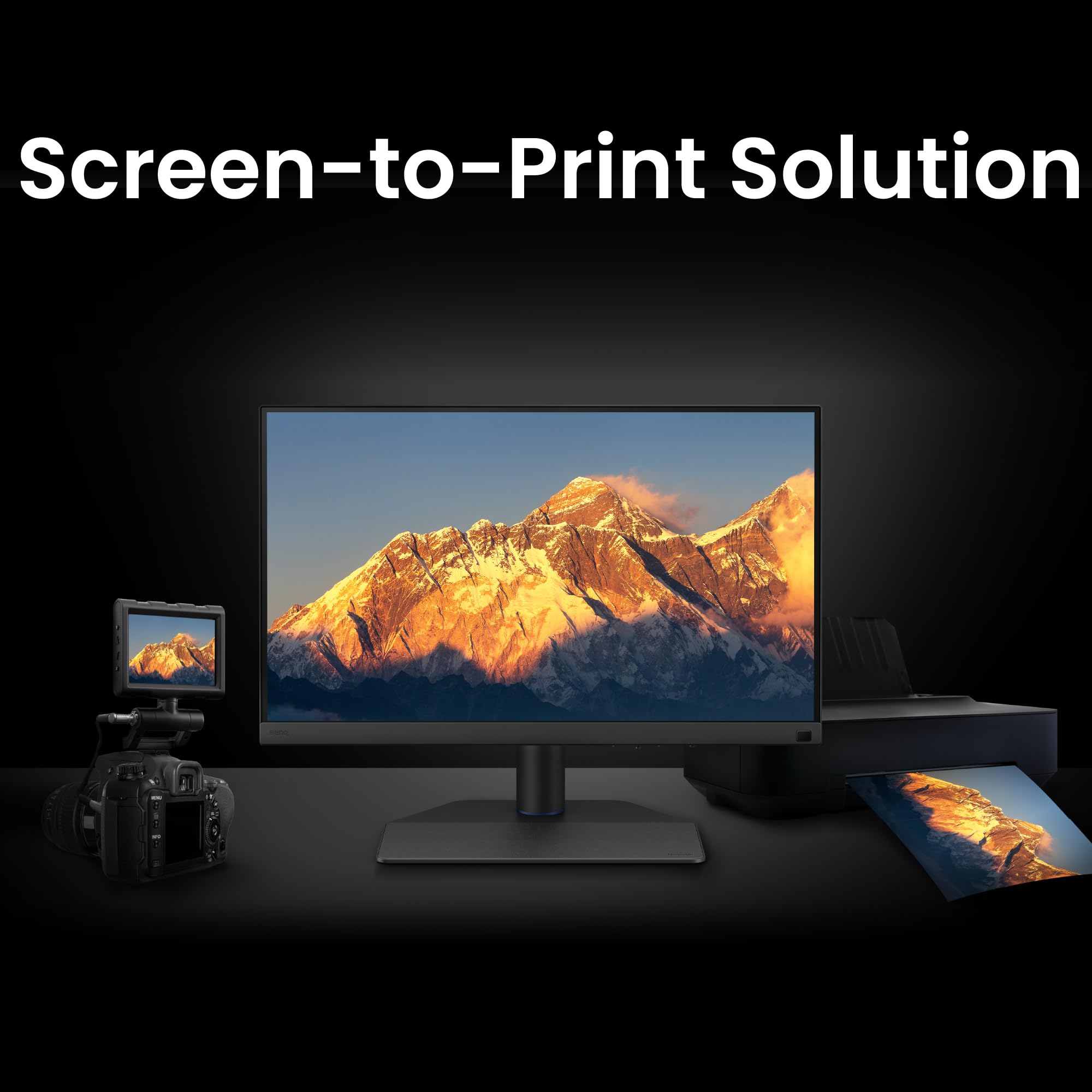 Benq Sw242Q 24 Inch 2K 90W Usb C 16:10 Photographer Macbook/Windows Compatible Monitor, 99% Adobe Rgb, 100% Srgb, Hardware Calib