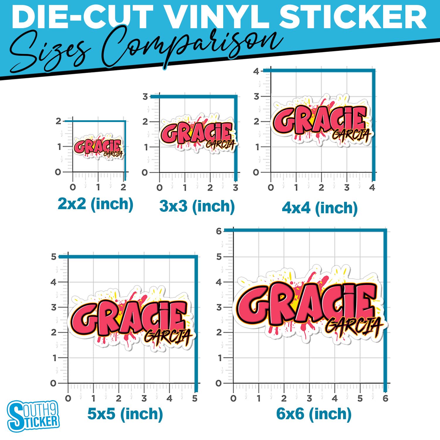 Custom Graffiti Name Sticker, Personalized Graffiti Name Stickers Decal Die Cut Vinyl Stickers For Hard Hat Water Bottle Laptop