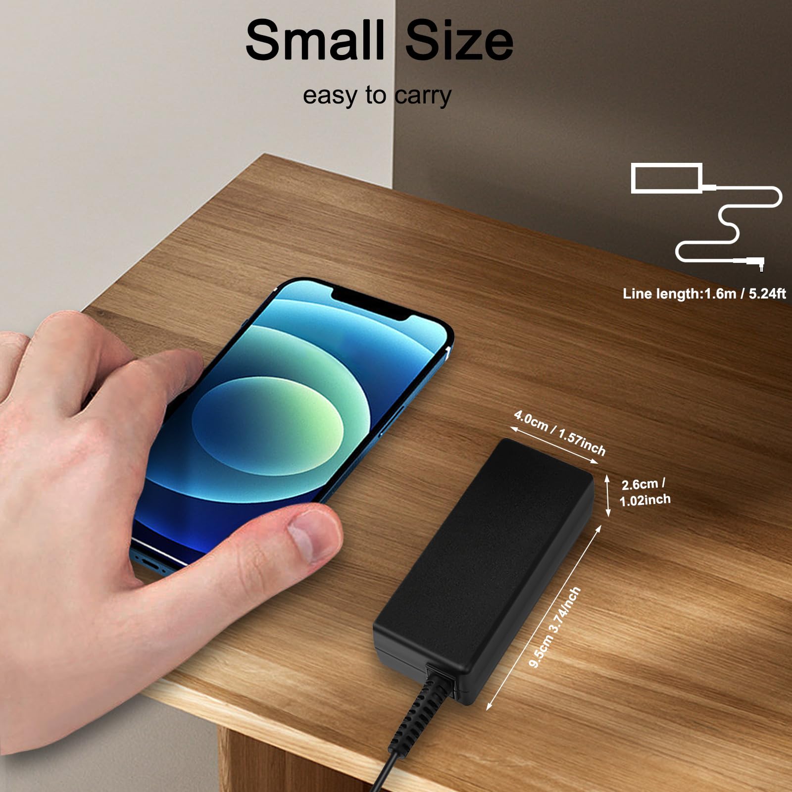 45W Power Supply For Acer Aspire A315 23 A315 24P A315 35 A317 53 A317 54 A317 55P A115 32 A314 22 A314 23P A514 55 A515 45 A517 52 A314 36P Aspire 1 3 5 Series Laptop Charger A18 045N2A