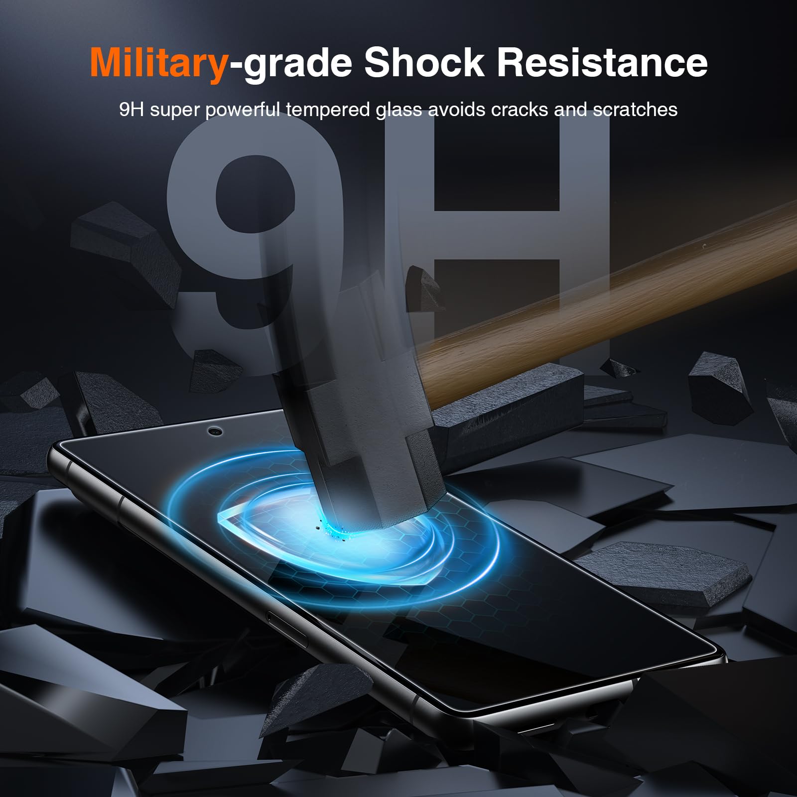 Lk 2 Pack For Google Pixel 8 Screen Protector With 2 Pack Camera Lens Protector, Hd Ultra Thin, 9H Hardness Tempered Glass Scree