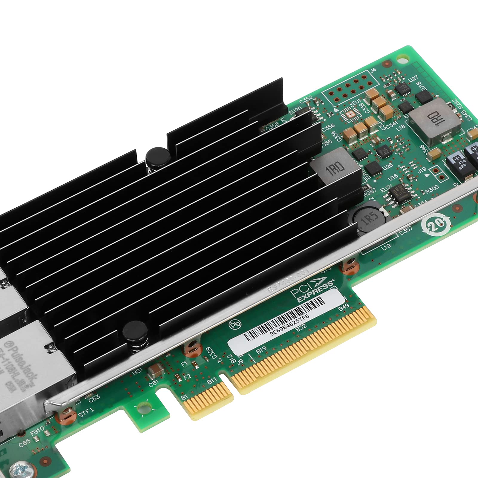 10Gb Pci E X8 Ethernet Converged Network Card Compatible For Intel X540 T2, Dual Copper Rj45 Port With Intel X540 Chipset, Ether