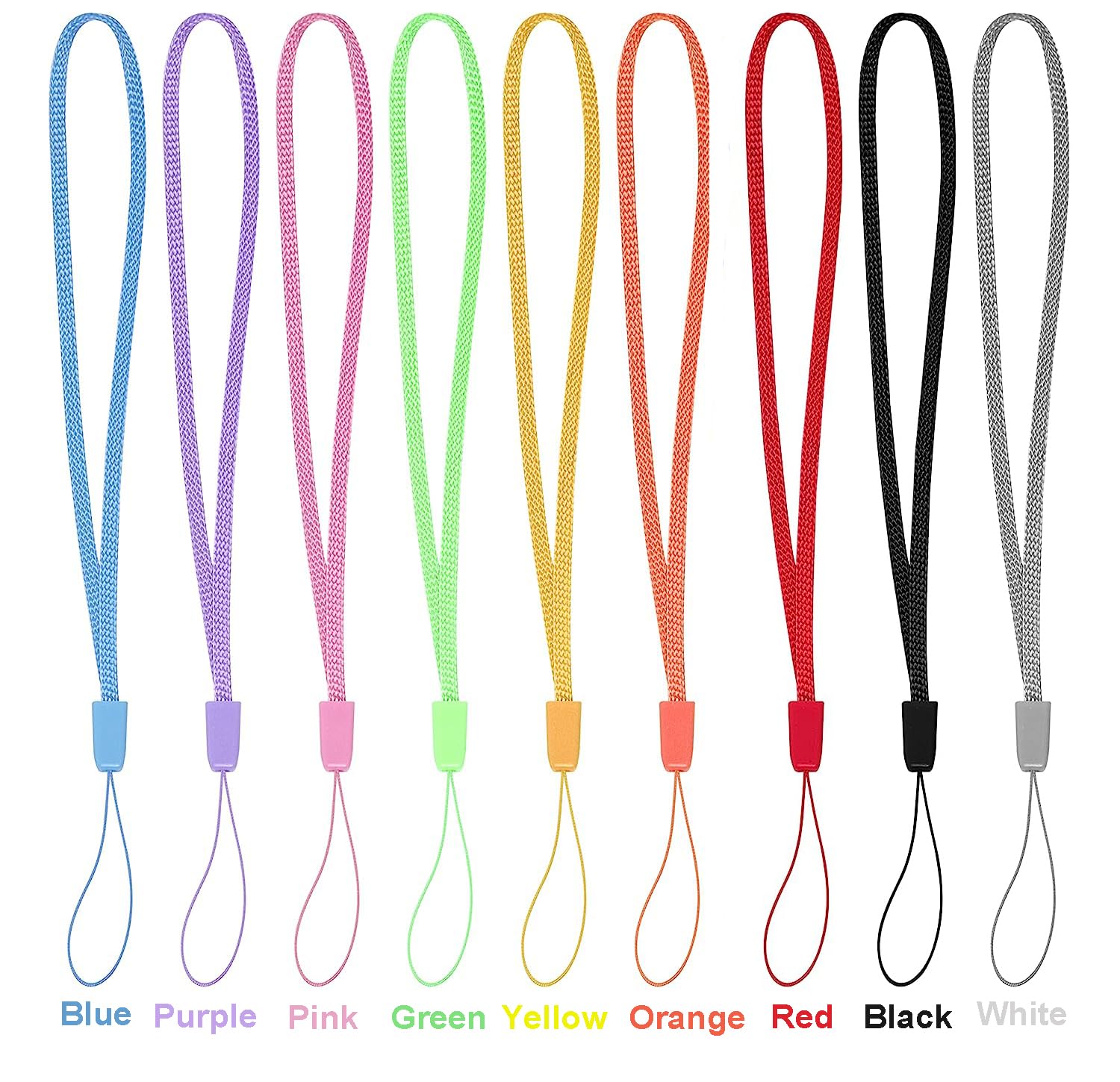 Cellphone Remote Shutter For Smartphones And Tablets (Colorful 9 Pack), Aoqiyue Wireless Camera Remote Control Compatible With I