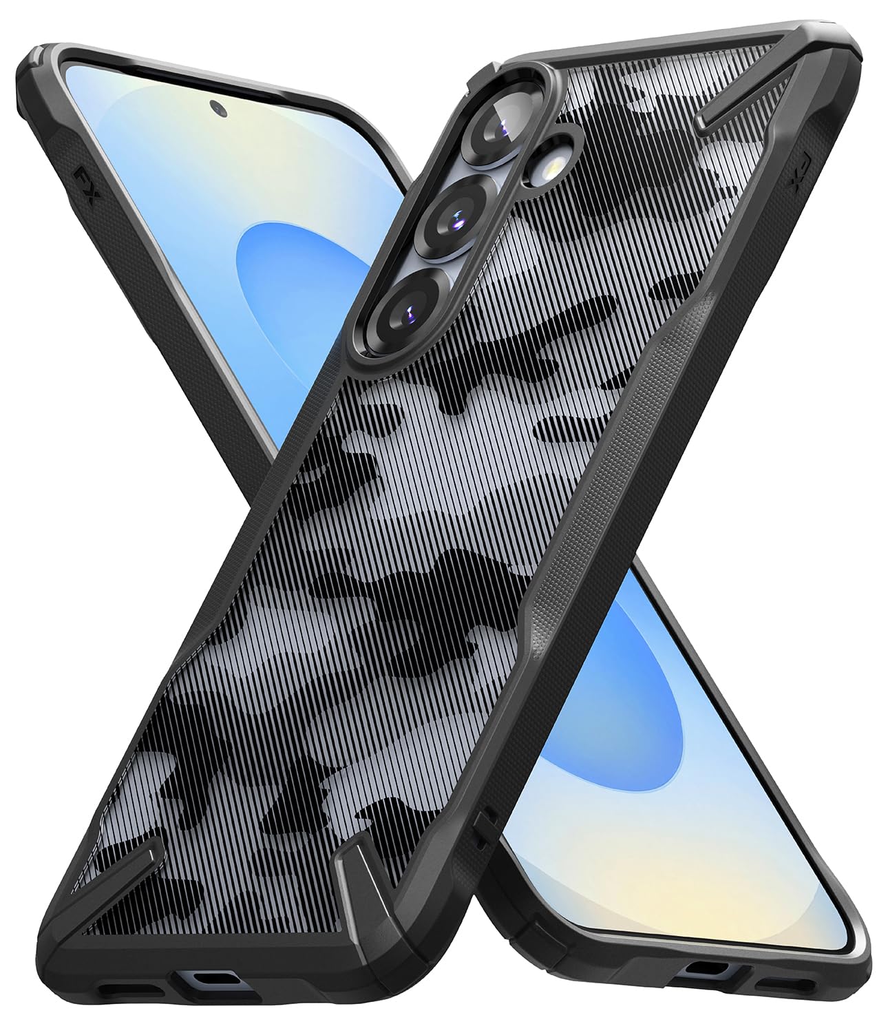 Ringke Fusion-X for Samsung Galaxy S25 Plus Case [Precise Cutouts for Camera Lenses] Enhanced Bumper Heavy Duty Shockproof Prote