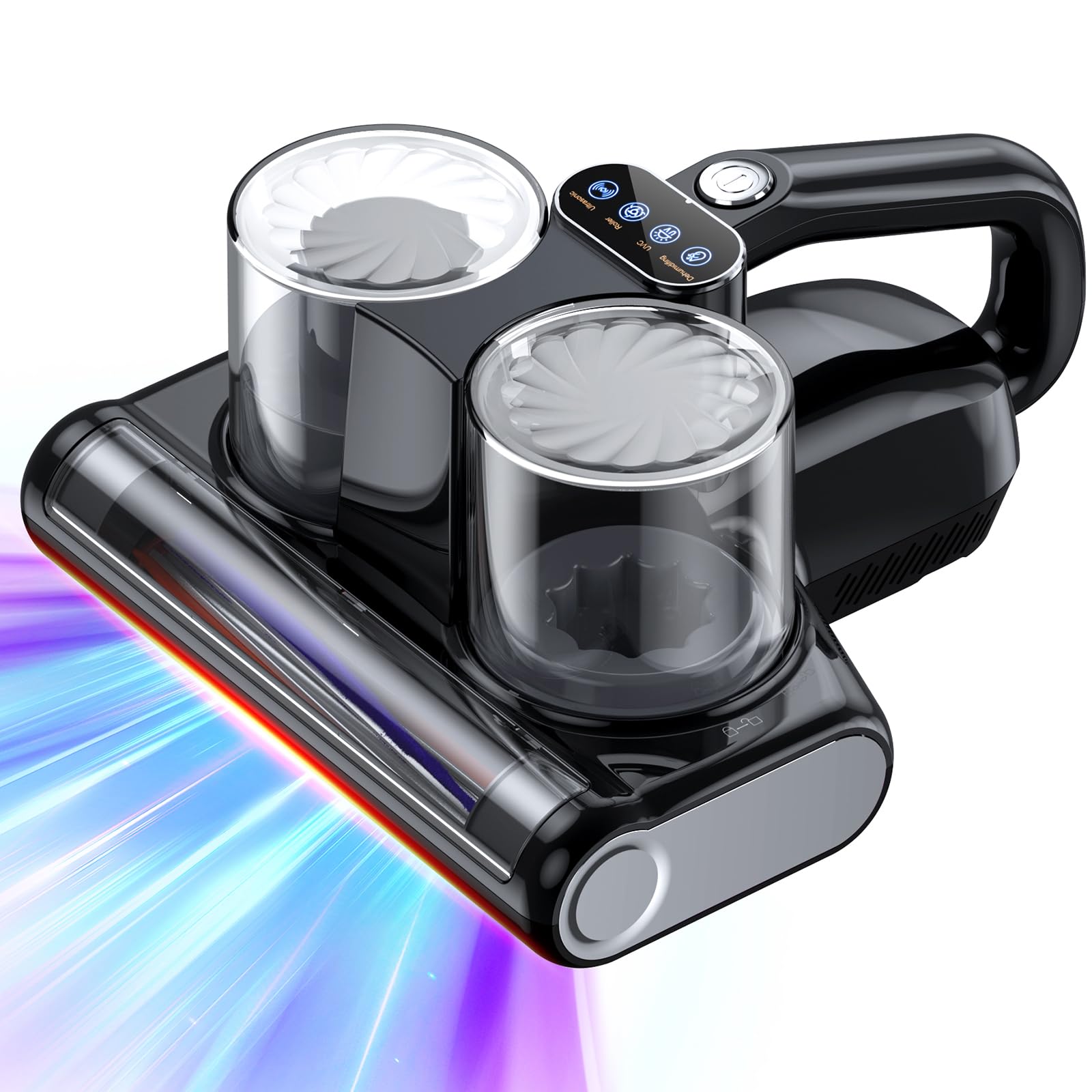 Jphyll Mattress Vacuum Cleaner, 16Kpa Bed Vacuum Cleaner With 253.7Nm Uv C Light & Hepa Filter & Heating & Ultrasonic Quintuple