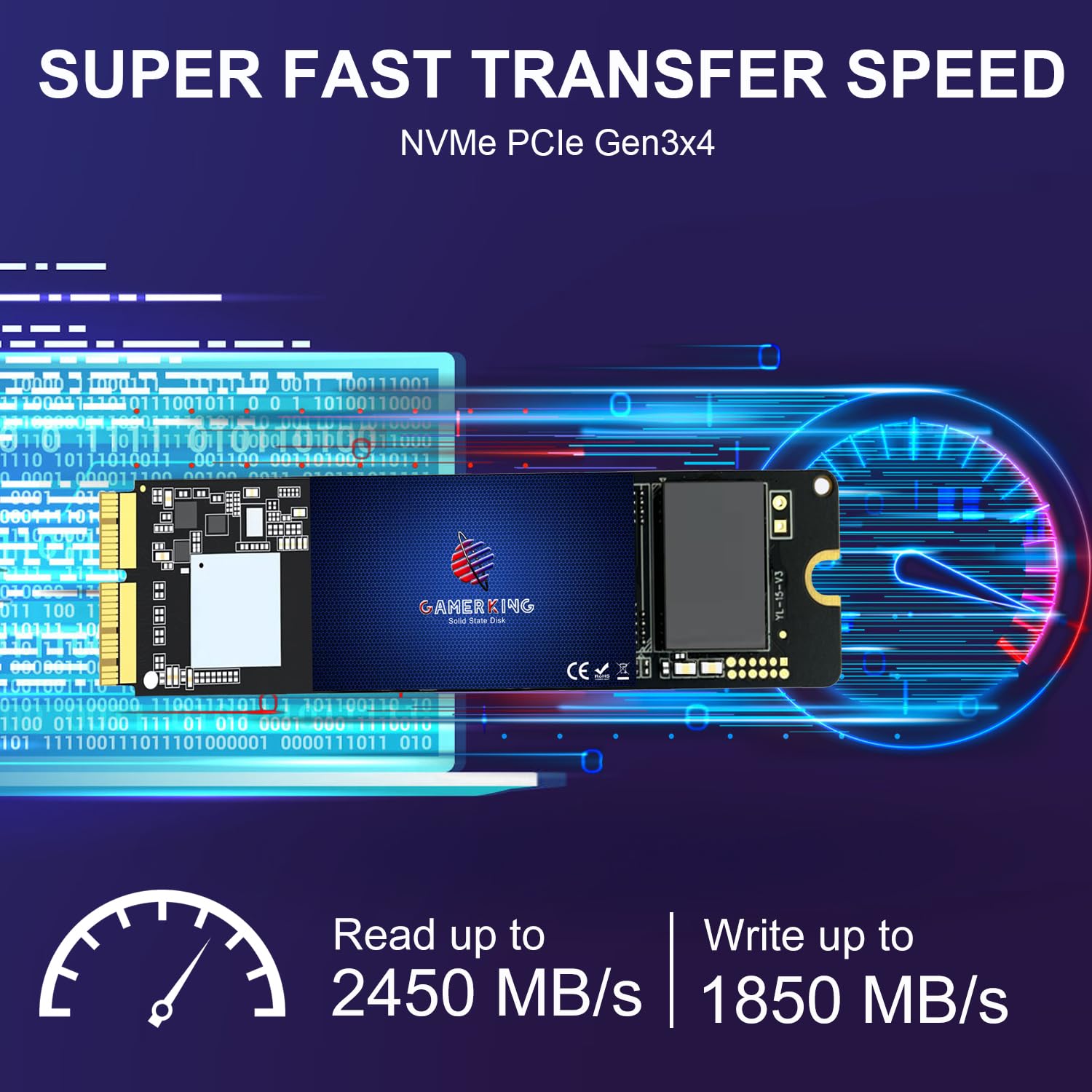 Gamerking [Original Interface 512Gb Ssd For Mac, Nvme Pcie Gen3.0X4, 3D Nand Tlc M.2 Ssd For Apple Macbook Air A1465 A1466 2013 2017 And Macbook Pro A1398 A1502 Retina 2013 2015