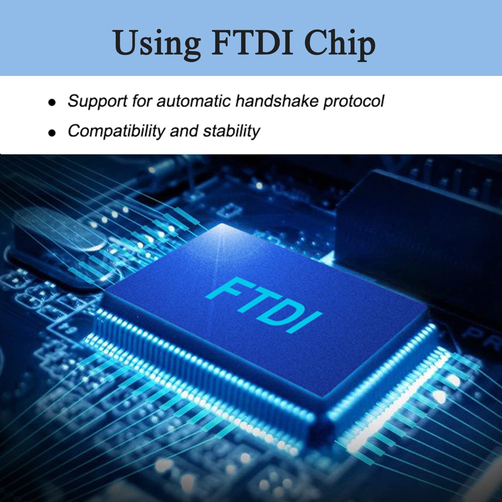 Uotek Usb To Rs 485 Rs 422 Converter Cable 4.9Ft Usb To Rs485 Rs422 Adapter With Ftdi Chip Support Win 10/8/7/Xp/Vista/Mac Syste