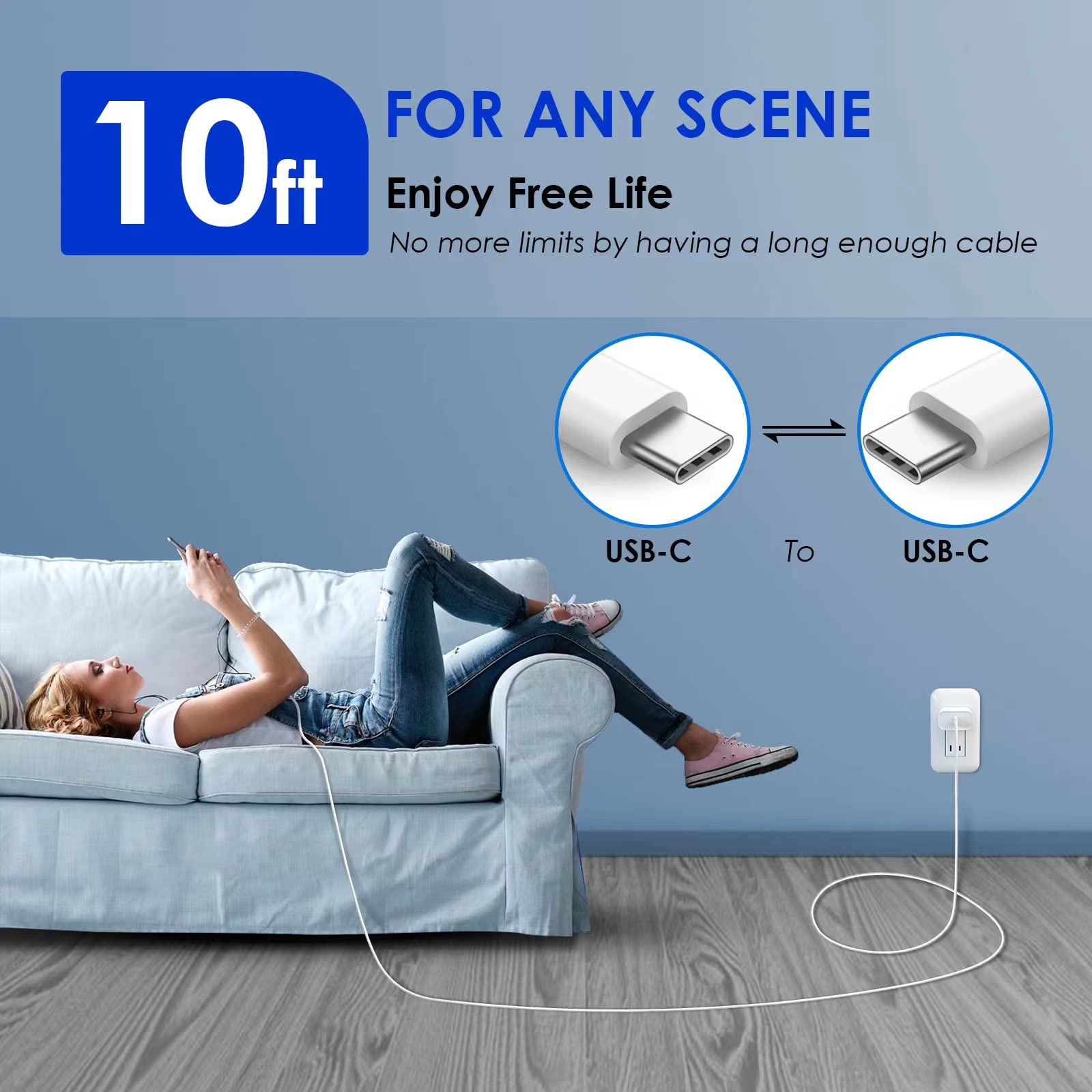 Ipad 20W Usb C Fast Charger, Compatible With Ipad Pro 12.9, Ipad Pro 11 Inch 2022/2021/2020/2018, Ipad Air 5Th/4Th, Ipad Mini 6,