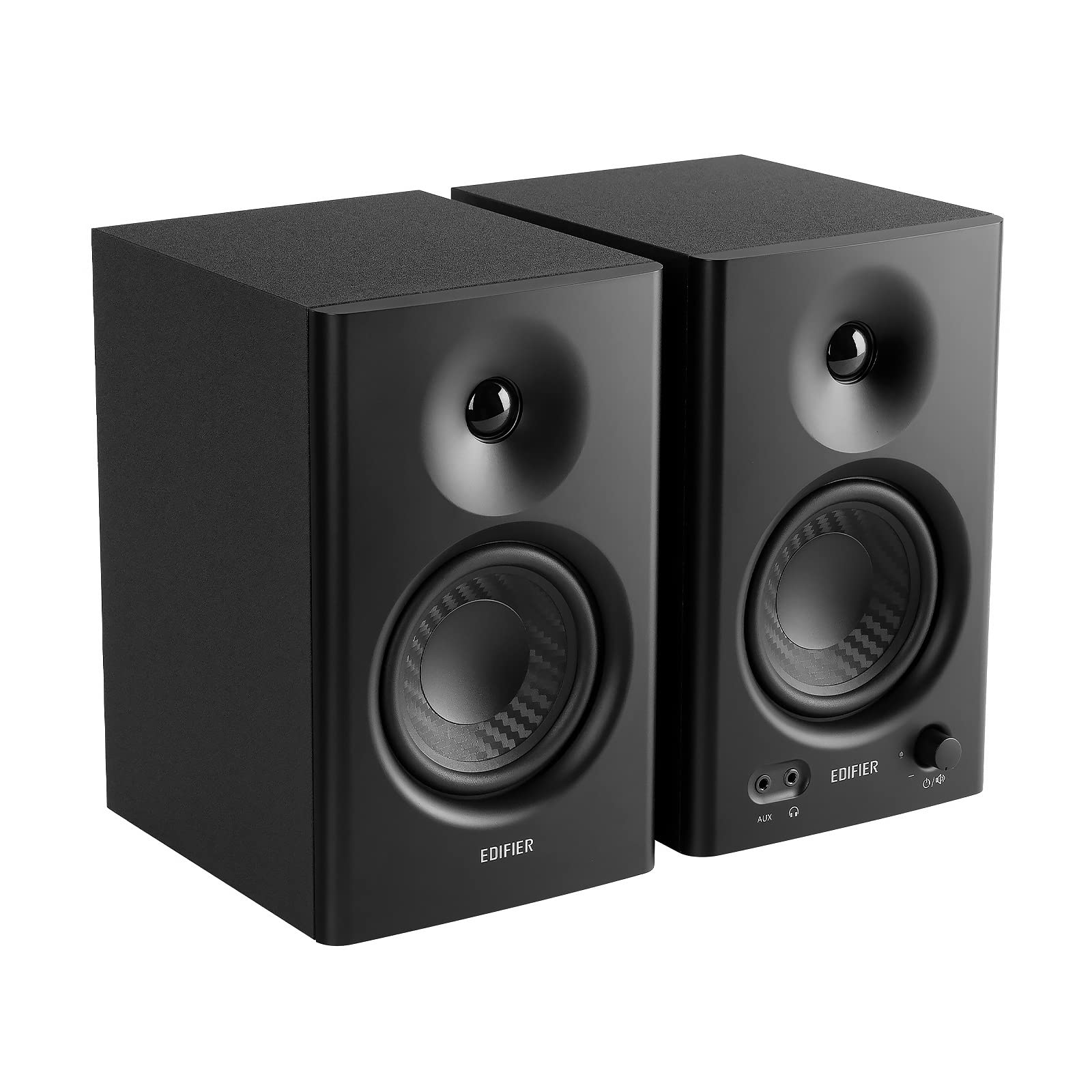 Edifier Mr4 Powered Studio Monitor Speakers, 4 Active Near-Field Monitor Speaker (Mr4, Black)