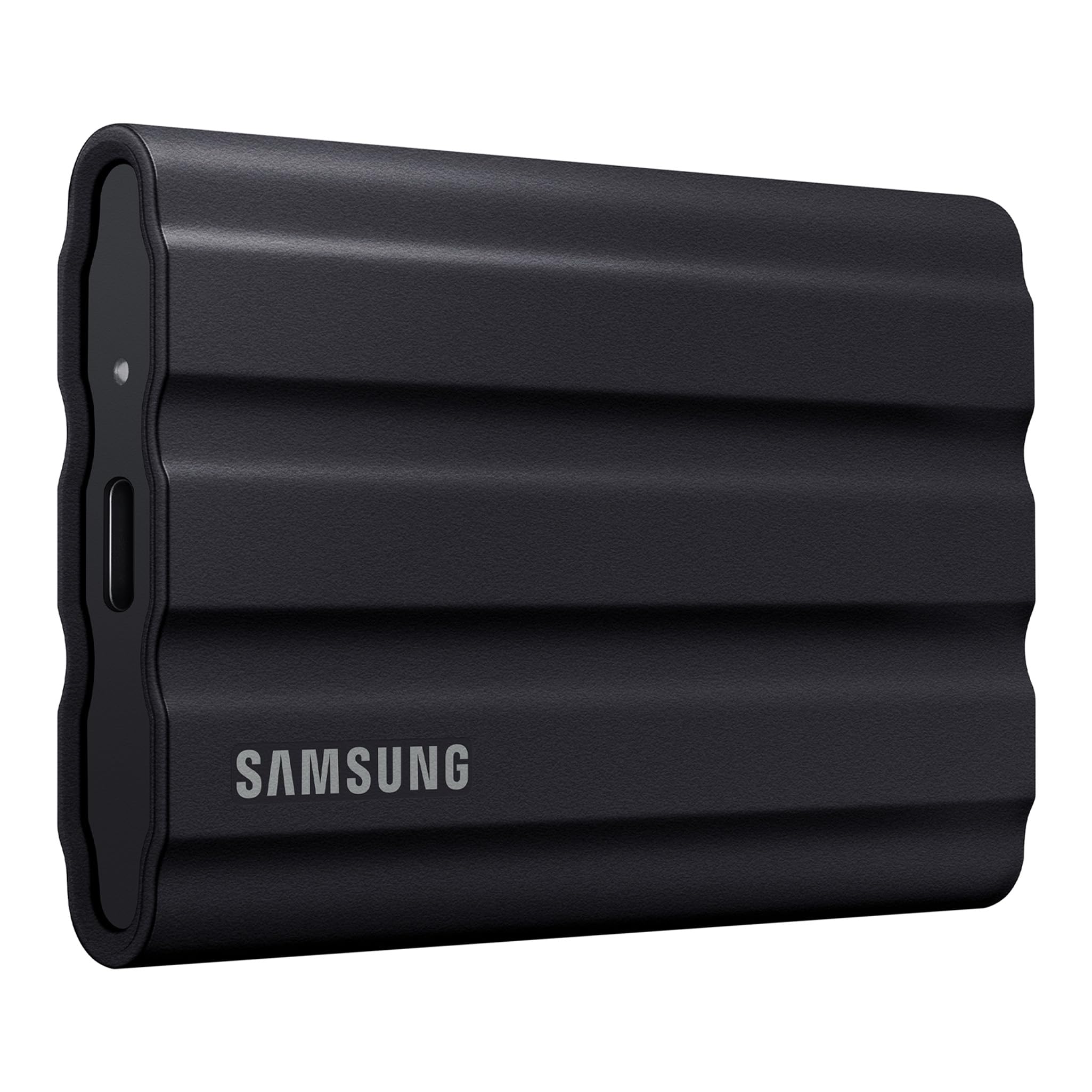 Samsung T7 Shield Portable Ssd 4Tb Usb 3.2 Gen2 External Ssd, Black, Up To 1,050Mb/S, Mac Compatible, Ip65 Water & Dust Resistan