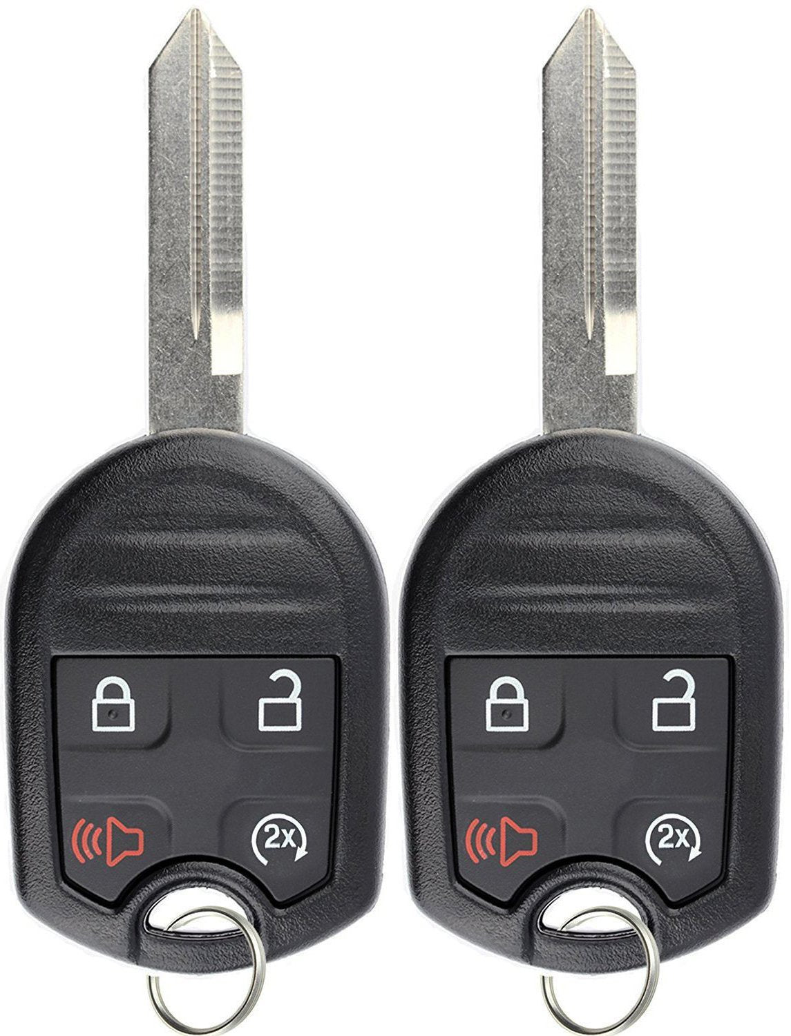 Keylessoption Keyless Entry Remote Car Key Fob Replacement For F 150 Explorer Cwtwb1U793 (Pack Of 2)