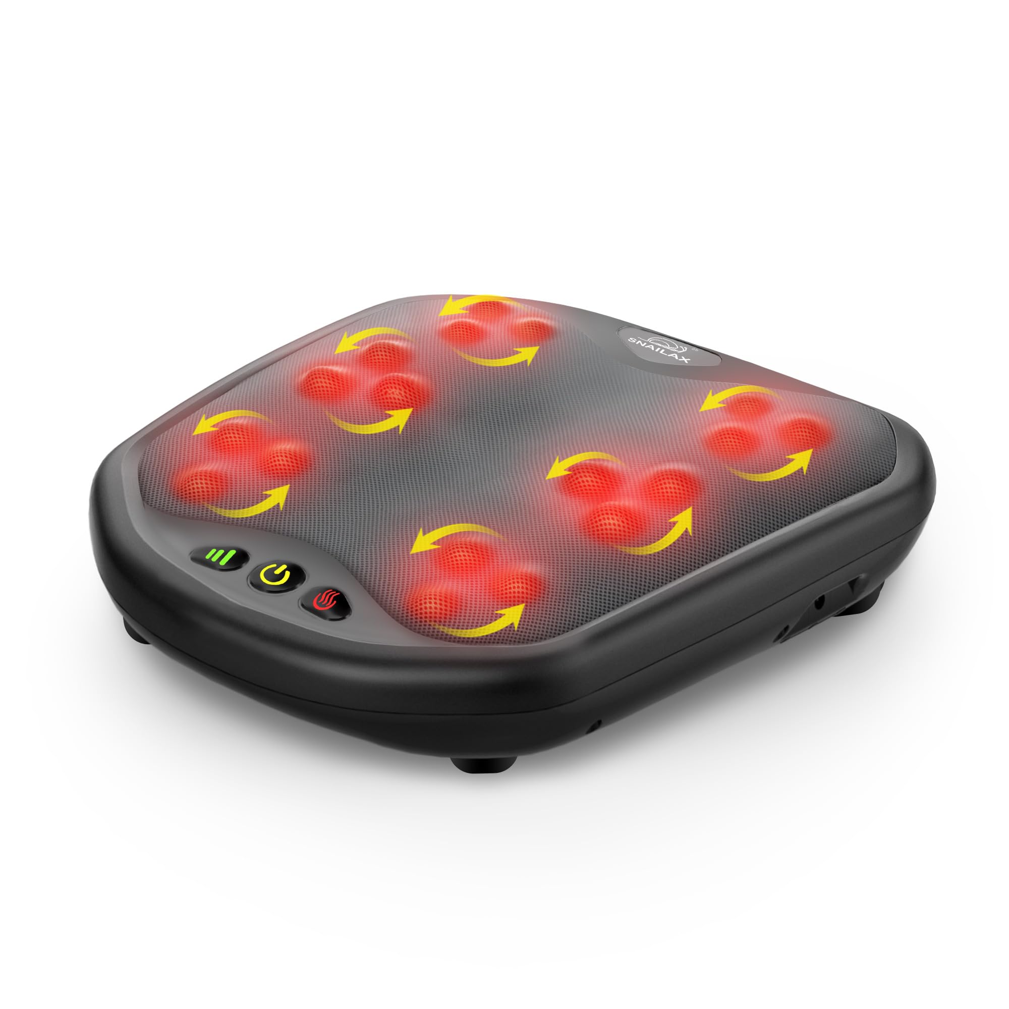 Snailax Foot Massager with Heat, Gifts for Men/Women, Kneading Shiatsu Heated Electric Feet Massager Machine for Plantar Fasciit