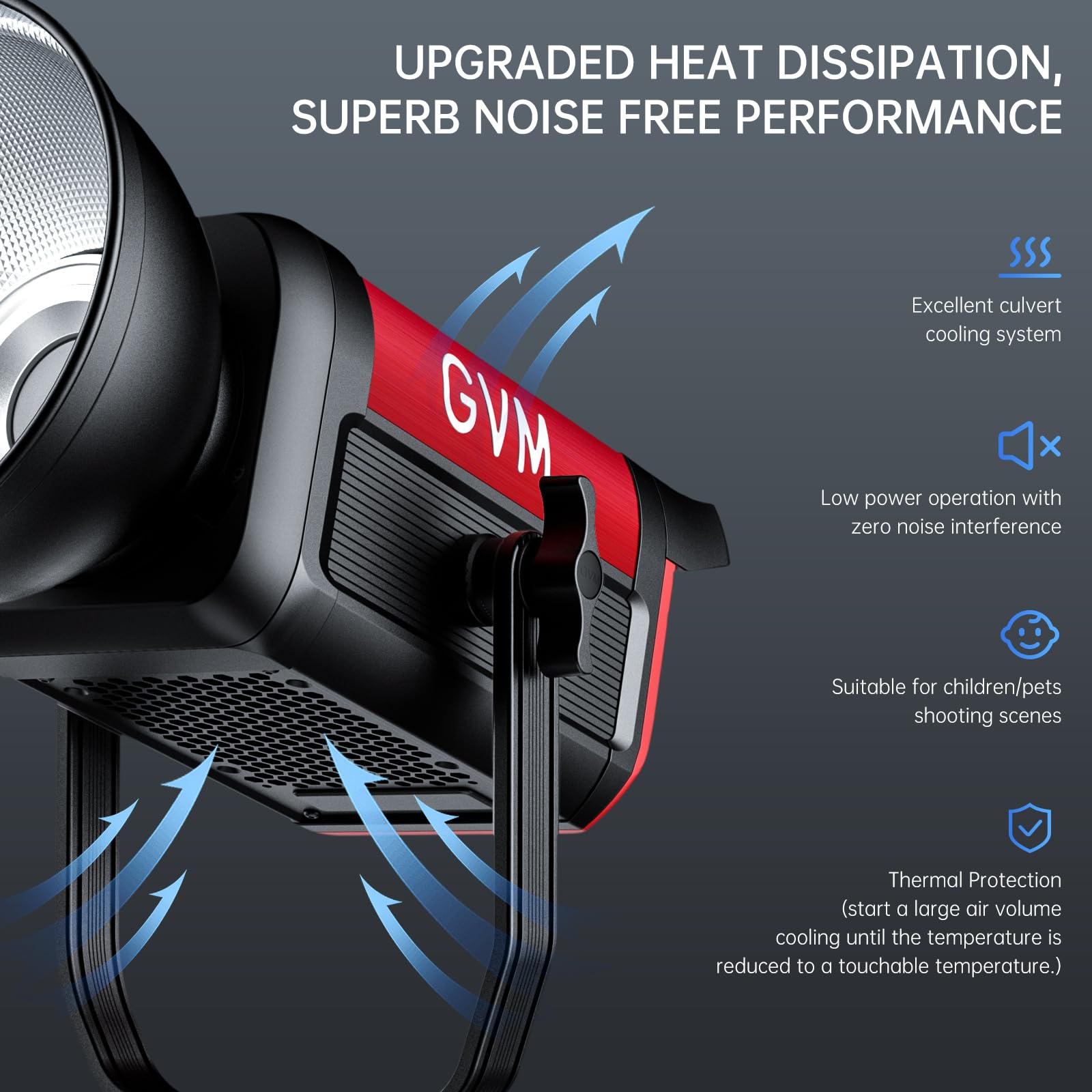 Gvm 300W Photography Lighting Bi Color Video Light With Bowens Mount Lantern Softbox And Stand Cri 97+ Cct 2700K~6800K 12 Lighti