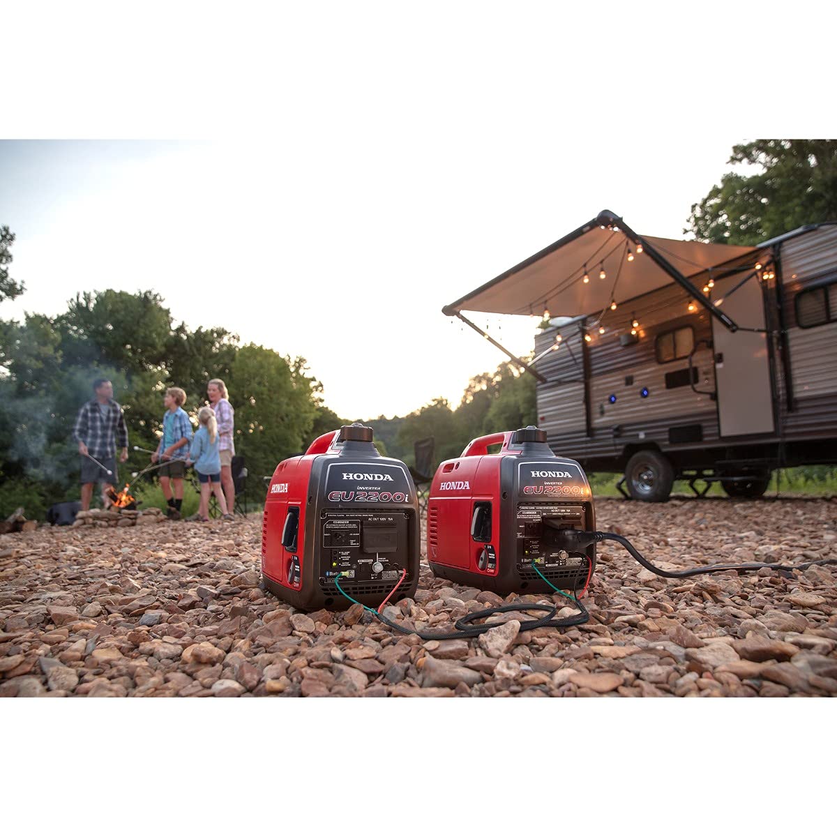 Honda Eu2200Itan 2200 Watt 120 Volt Super Quiet Portable Inverter Generator With Co Minder   49 State