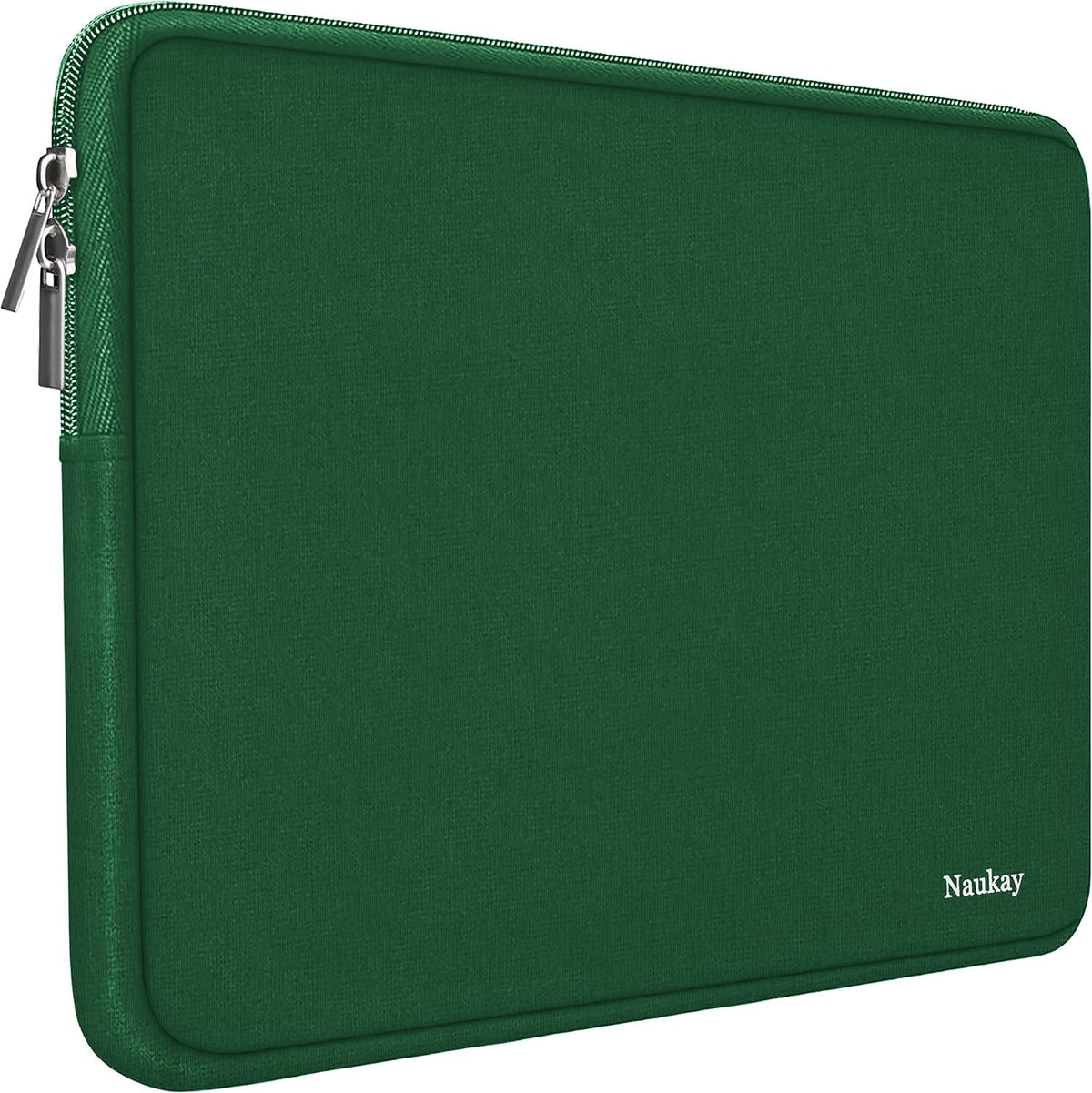 Laptop Sleeve Case, Resistant Neoprene Notebook Computer Pocket Case/Tablet Briefcase Carrying Bag Compatible for 15.6 Inch Asus Fujitsu HP Sony Toshiba Acer- (DarkGreen)