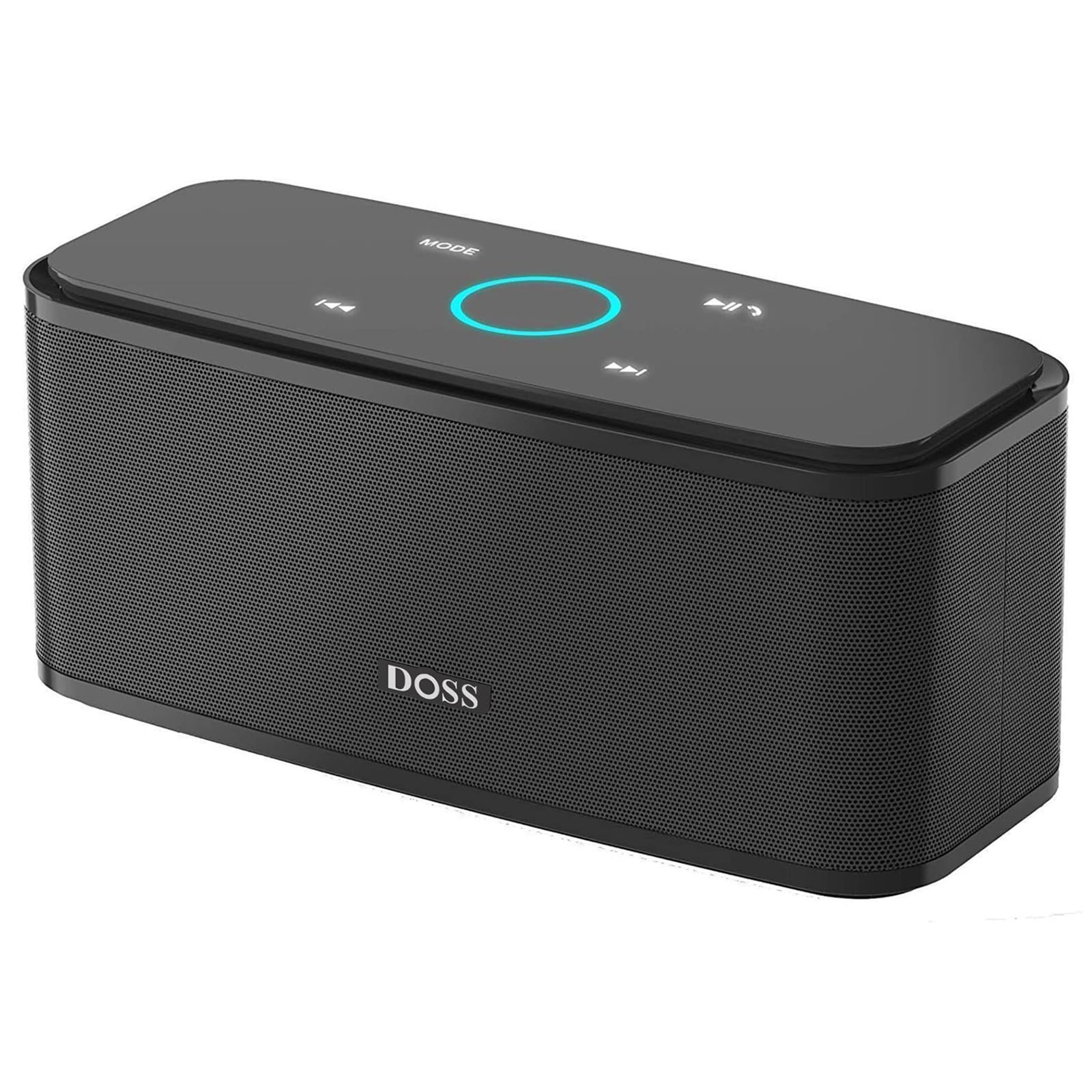 Bluetooth Speaker, Doss Soundbox Touch Portable Wireless Bluetooth Speaker With 12W Hd Sound And Bass, Ipx5 Waterproof, 20H Play