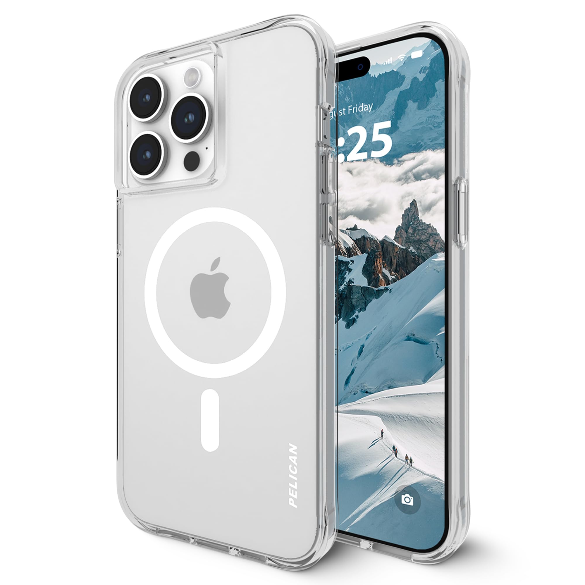 Pelican Ranger Series   Iphone 15 Pro Max Case 6.7'' [Compatible With Magsafe] [Anti Yellow] Magnetic Phone Case With Anti Scrat