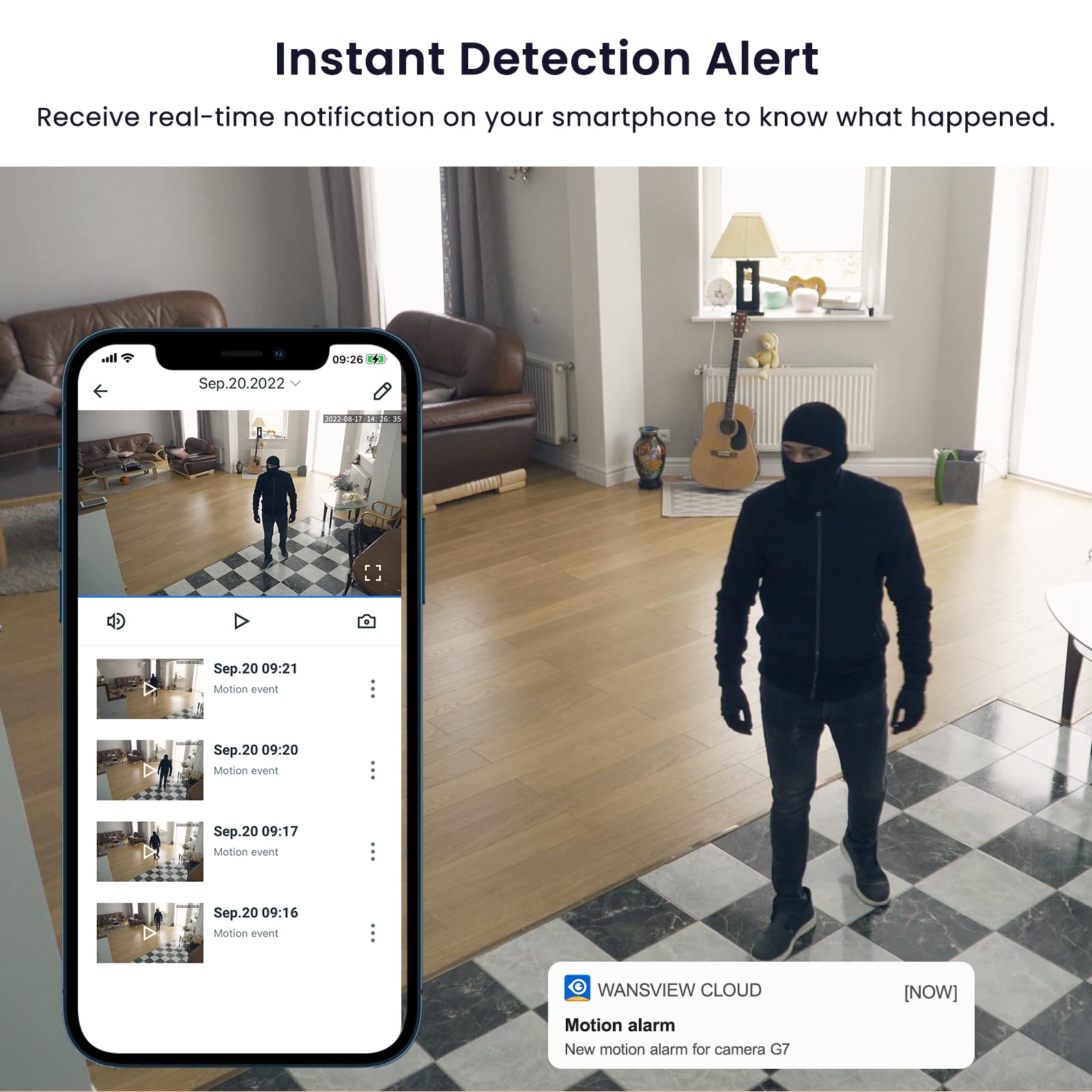 Indoor Cameras For Home Security 2K, Galayou Wireless Wifi Baby Camera Monitor With Two Way Audio, Home Cameras With App For Pho