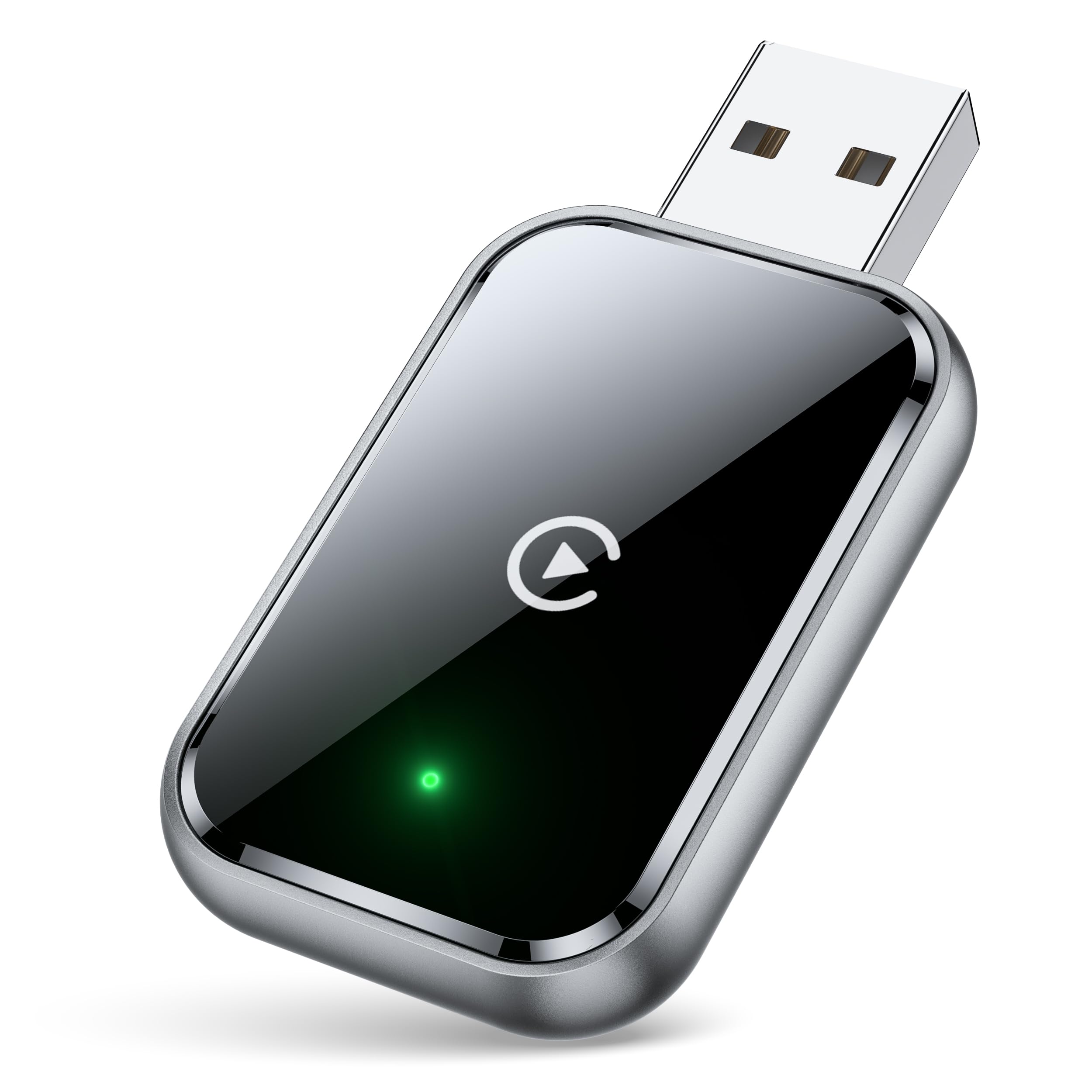 Wireless Carplay Adapter For Iphone, Convert Wired To Wireless Apple Carplay Adapter, Mini Size With Extension Cable Usb & Usb C