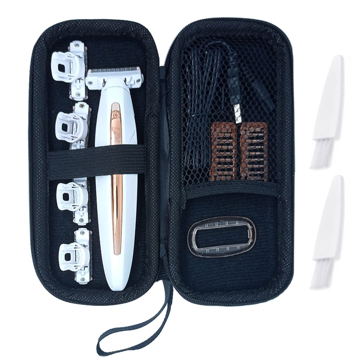 Women'S Electric Shaver Case For Finishing Touch Flawless Body Rechargeable Ladies Trimmer And Shaver Travel Case Shaver Case Fo