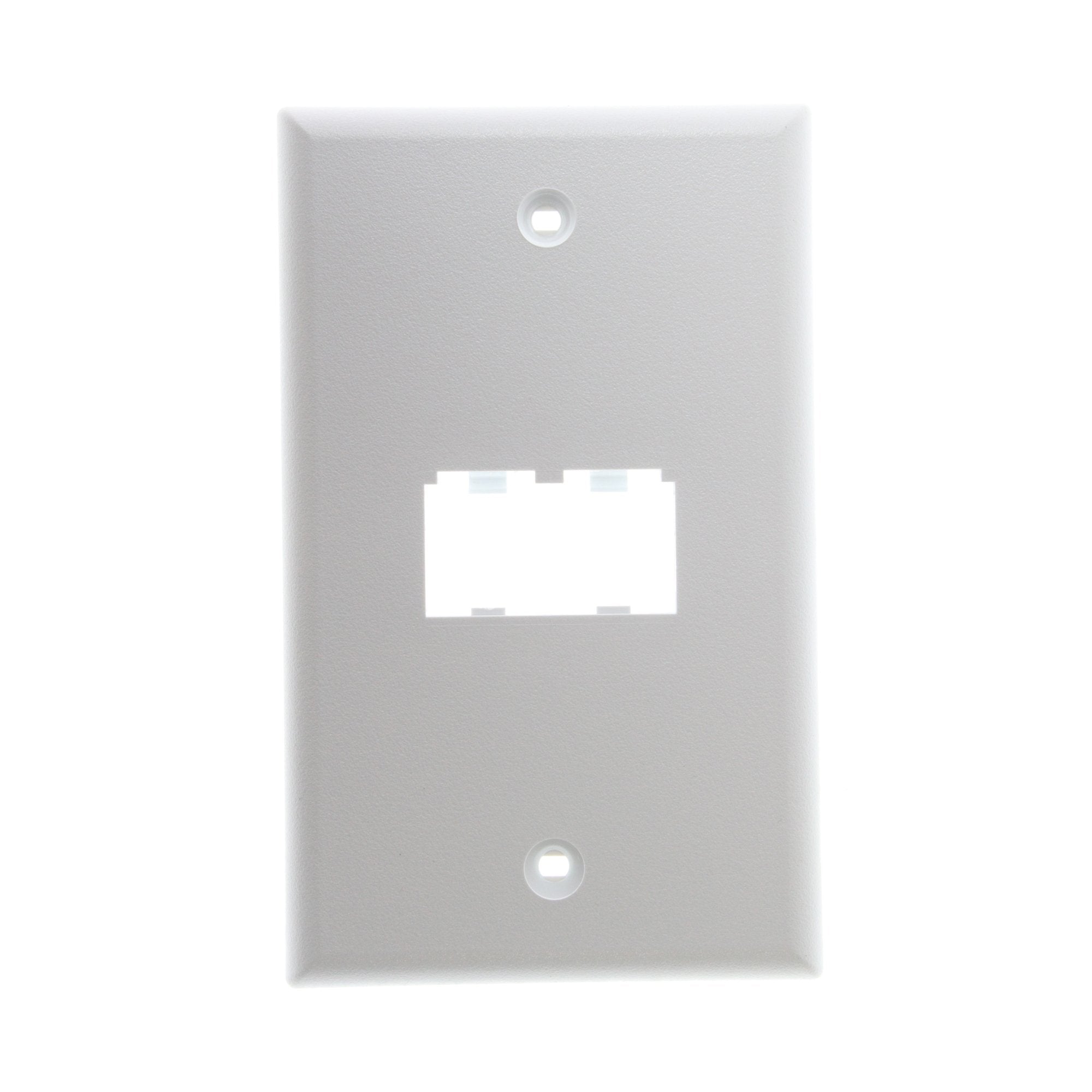 Panduit Cfp2Wh 1 Gang 2 Port Faceplate, White