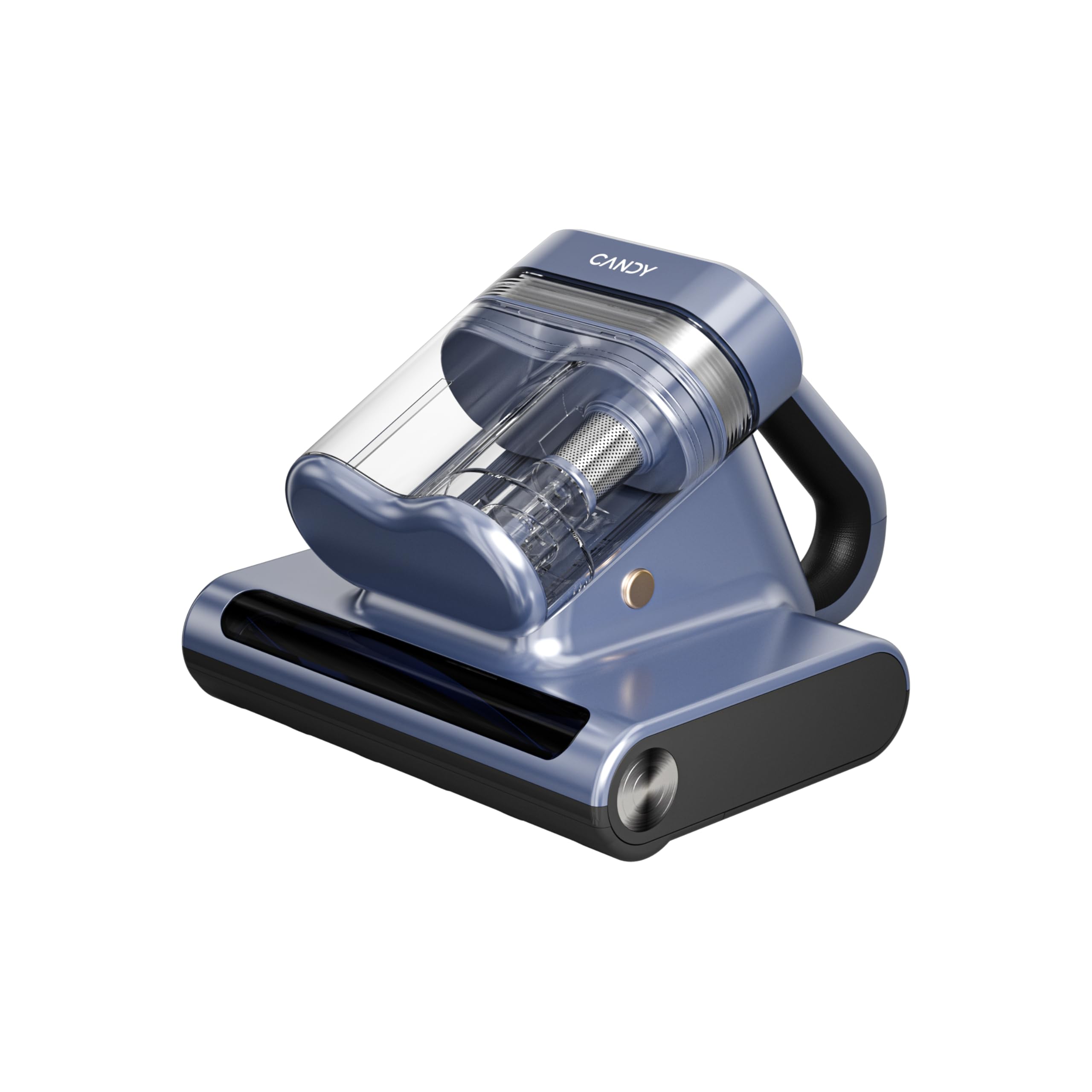 Candy Mattress Vacuum Cleaner, 16Kpa Bed Vacuum Cleaner with UV-C Light, 140F Heat, 4 Level HEPA Filter & Ultrasonic, Versatile 