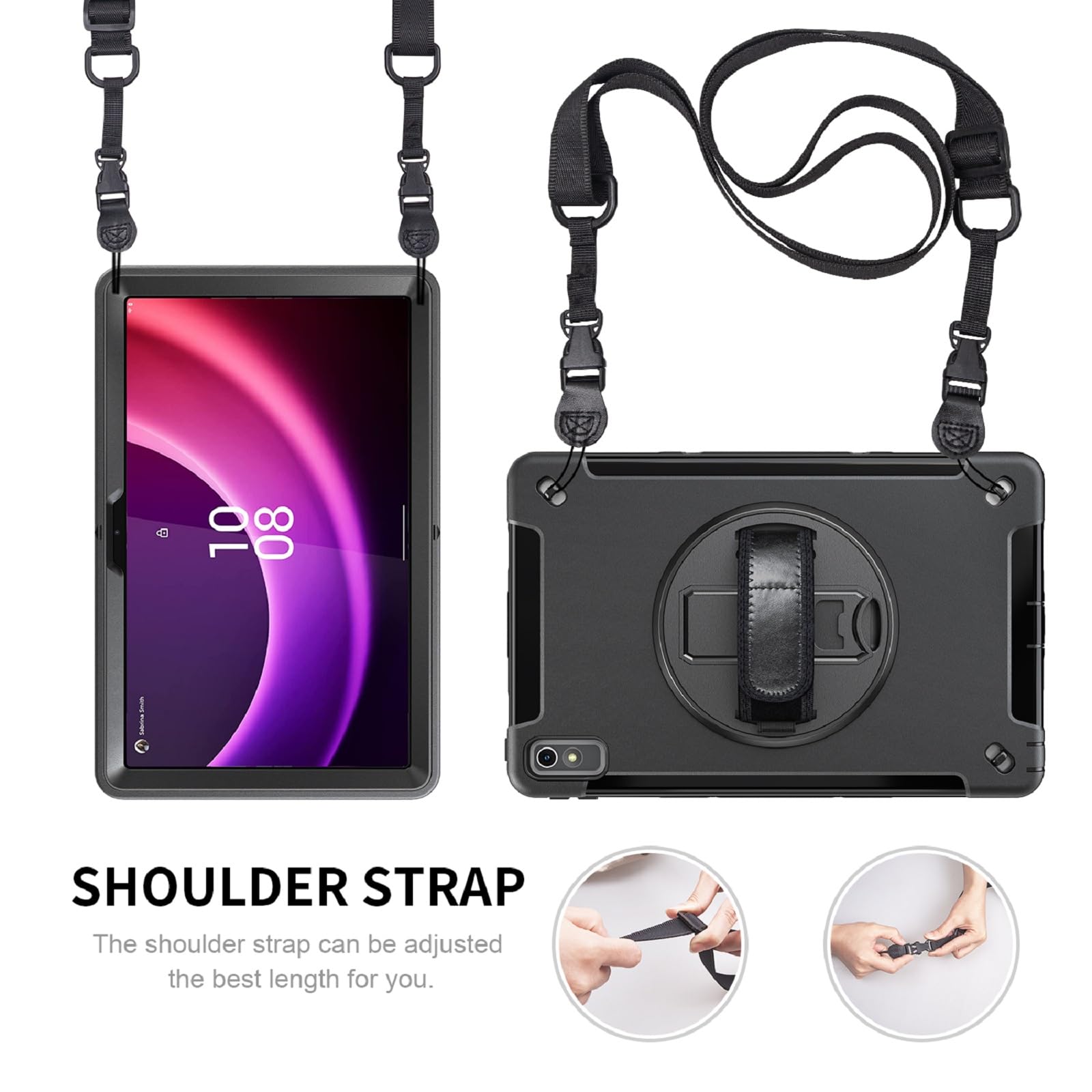 Junfire Protective Case For Lenovo Tab P11 2Nd Gen Case 2023, Shockproof Rugged Lenovo Tab P11 Gen2 Case 11.5 Inch Tb350Fu/Tb350