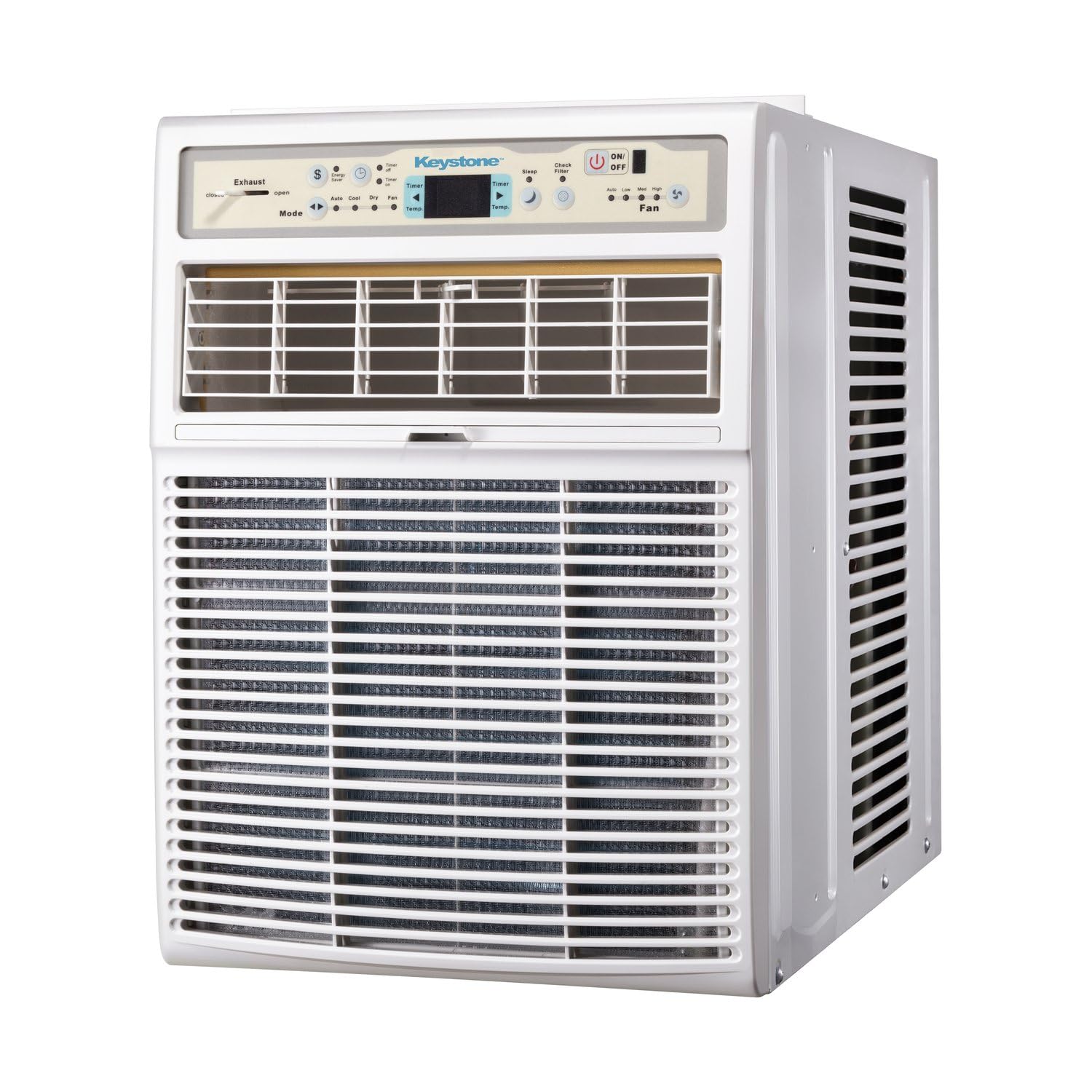 Keystone 10,000 BTU Slider Window Air Conditioner and Dehumidifier, 115V Air Conditioner Window Unit for Bedroom, Living Room, a
